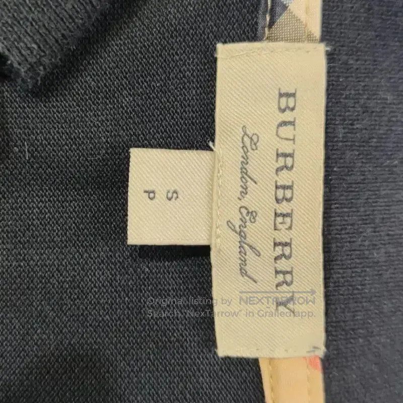Burberry Burberry Black Cotton Women's T-Shirt. Size S / US 4 / IT 40 - 4 Thumbnail