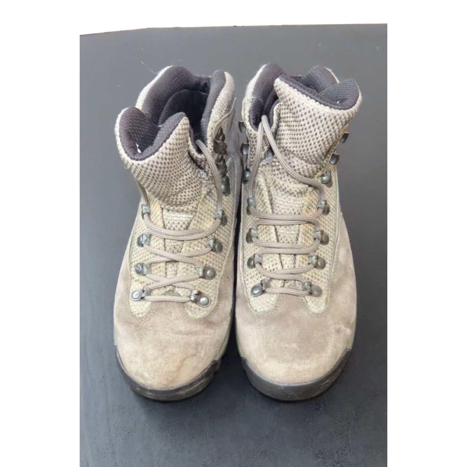 Merrell Merrell Eagle II Pewter Nubuck Leather Hiking Boot Women Adult 7 US 4.5 UK Pewter Nubuck Leather Hiking Outdoors VIBRAM Ankle Lace Up Round Toe Size US 5 / IT 35 - 2 Thumbnail