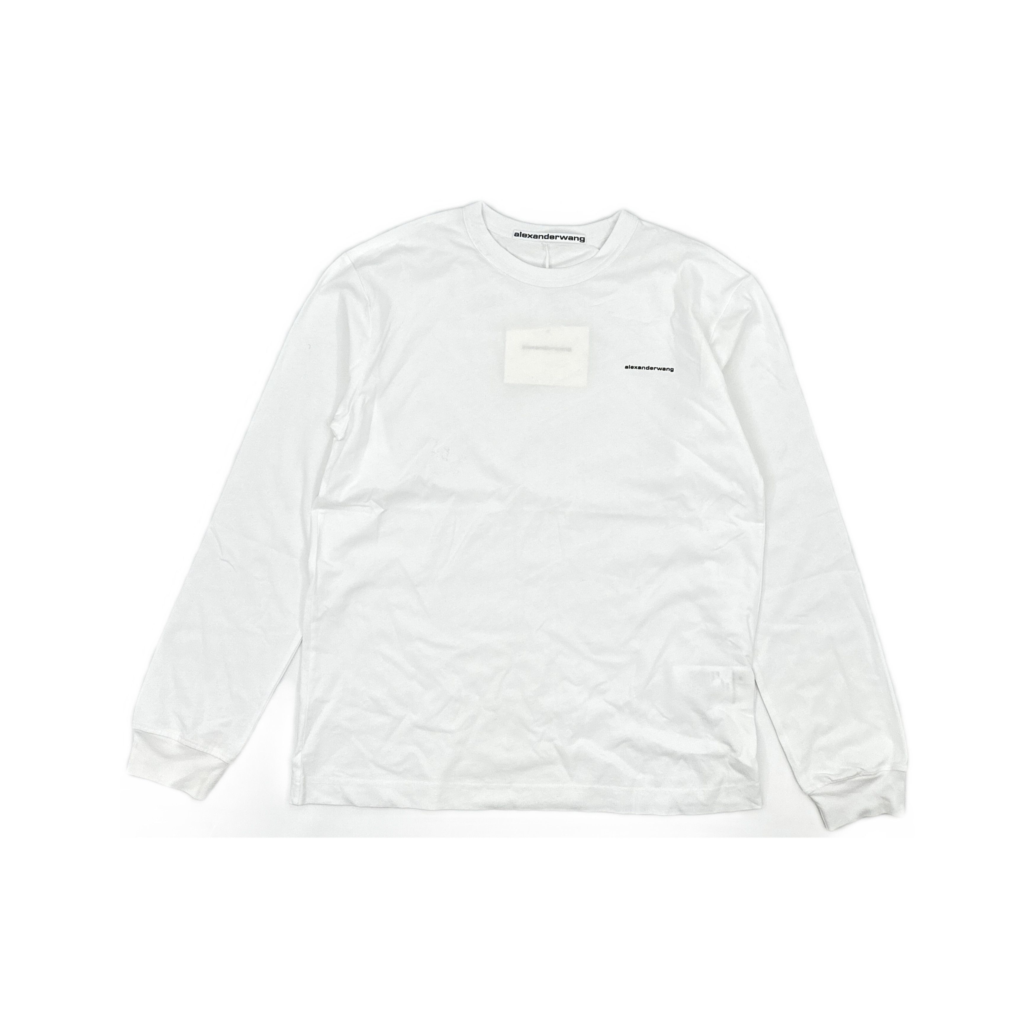 Alexander Wang Alexander Wang High Twist Jersey Long Sleeve T-Shirt Size M Size US M / EU 48-50 / 2 - 1 Thumbnail