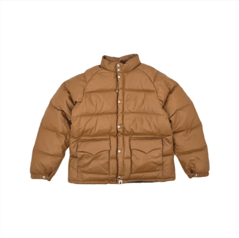 Bape BAPE Khaki Down Puffer Jacket Size US XXL / EU 58 / 5 - 1 Thumbnail