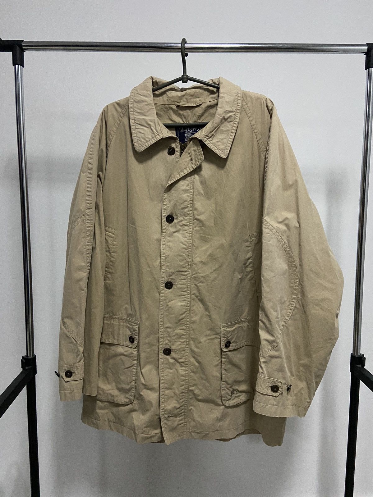 Burberry × Vintage Burberry Vintage Nova Check Jacket Logo Casuals Luxury Size US M / EU 48-50 / 2 - 2 Thumbnail
