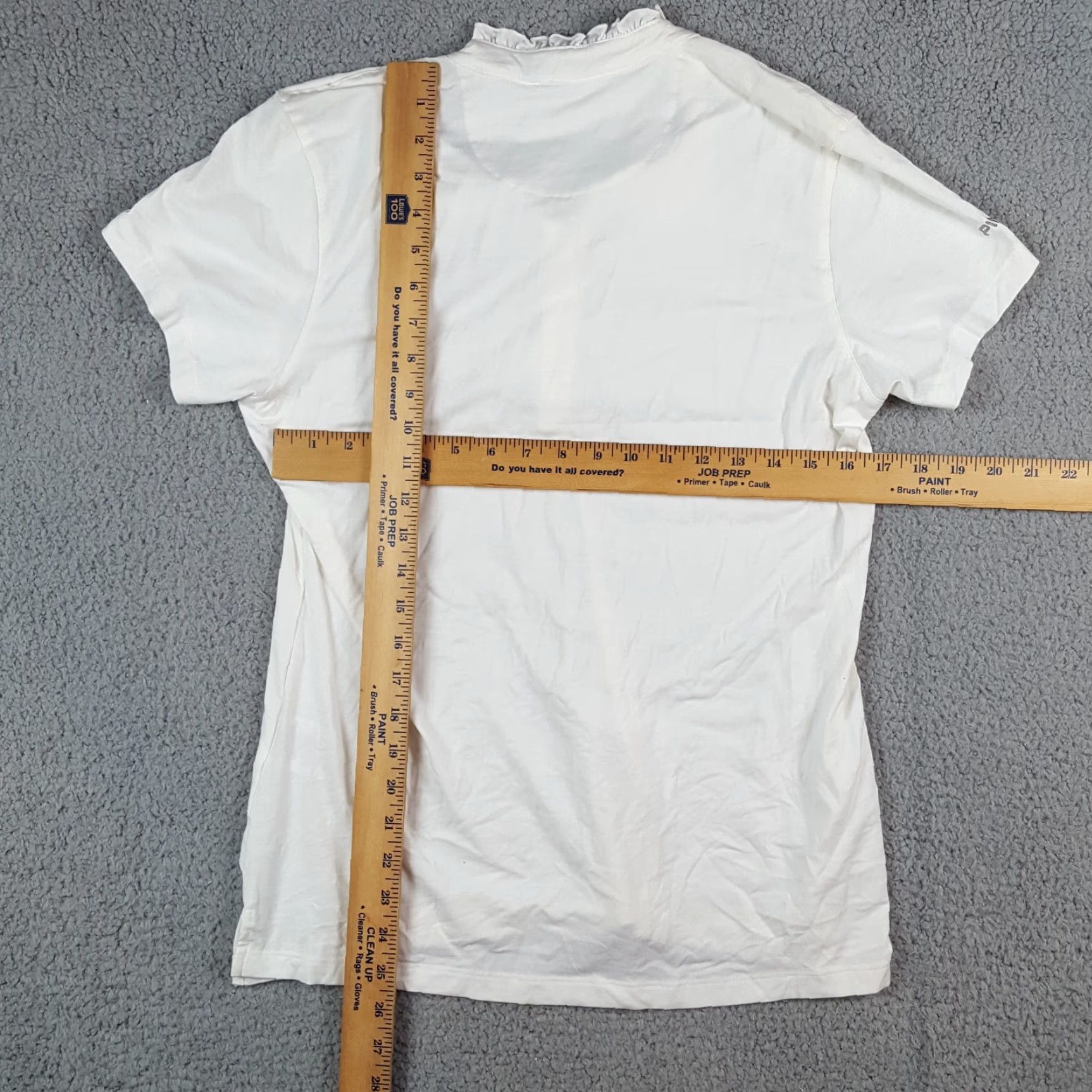 Vintage Athletic Golf Lightweight Women's Large Preppy Collar Polo Shirt Pullover Top Size L / US 10 / IT 46 - 7 Thumbnail