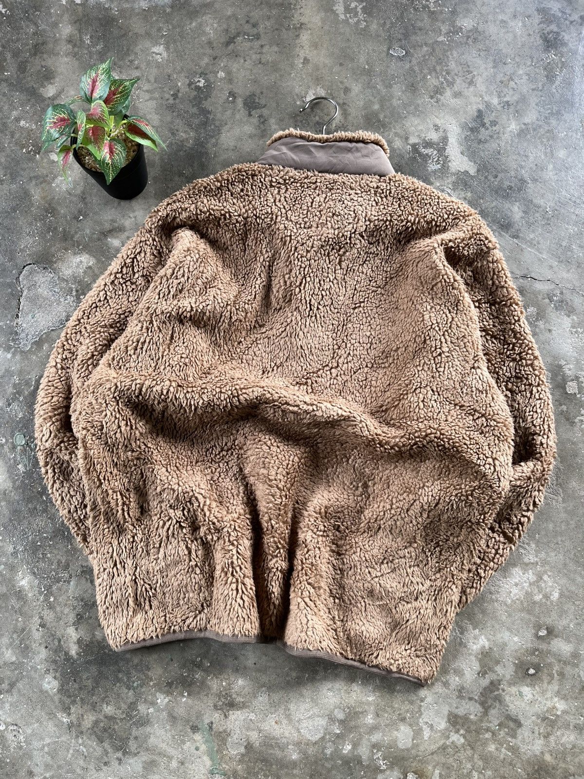 Japanese Brand × Uniqlo × White Mountaineering ⚡️White Mountaineering x Uniqlo Half Button Sherpa Jacket Size US M / EU 48-50 / 2 - 3 Thumbnail