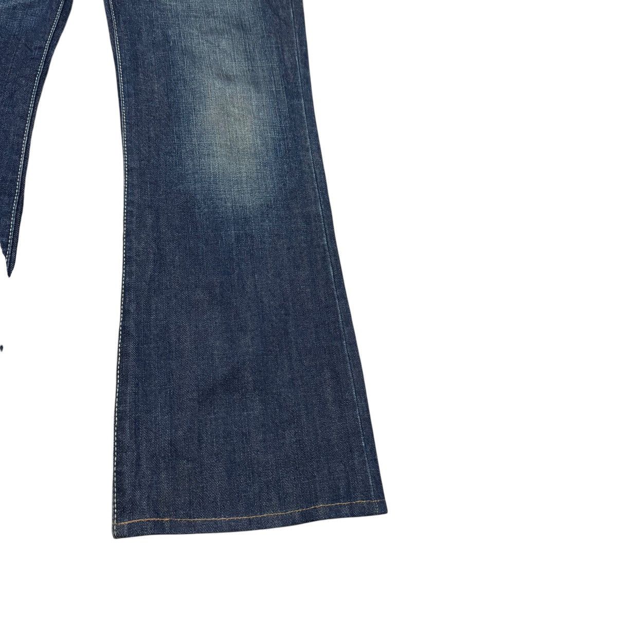 Levi's 2000s Levis 708 Flare Jeans Low Rise Hedi Slimane Size US 30 / EU 46 - 8 Thumbnail