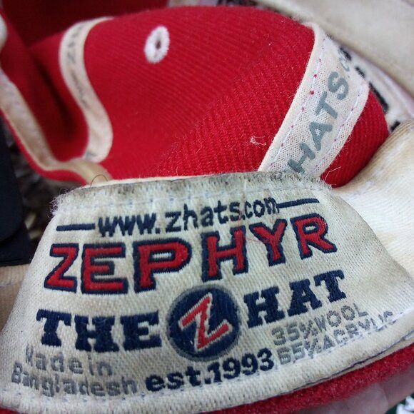 Vintage × Zephyr Vintage Y2K Zephyr Ohio State Buckeyes Snap Back Hat Cap Size ONE SIZE - 6 Thumbnail