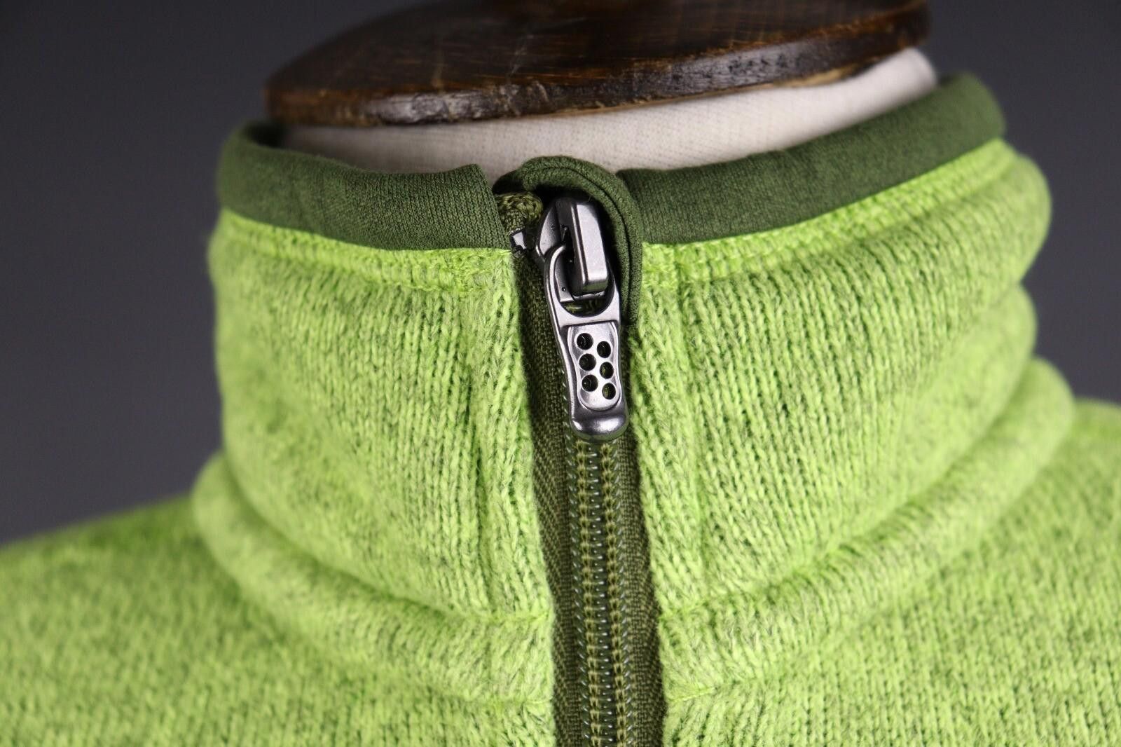 Patagonia Patagonia Green Full Zip Hiking Fleece Sherpa Jacket Size XS Size XS / US 0-2 / IT 36-38 - 4 Thumbnail