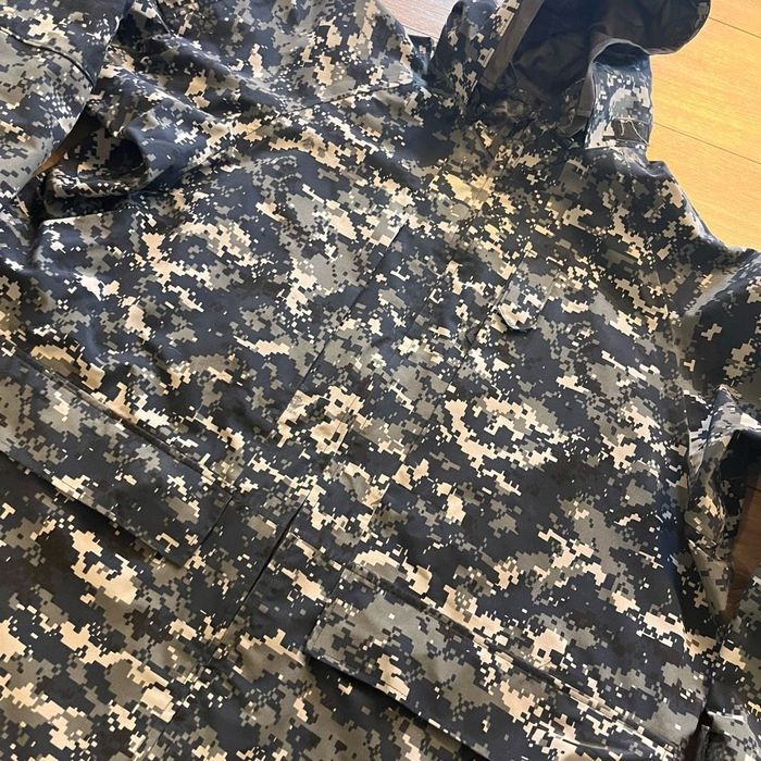 Usaf USN US Navy NWU Type I Blue Digital Camo Blueberry GoreTex Grailed