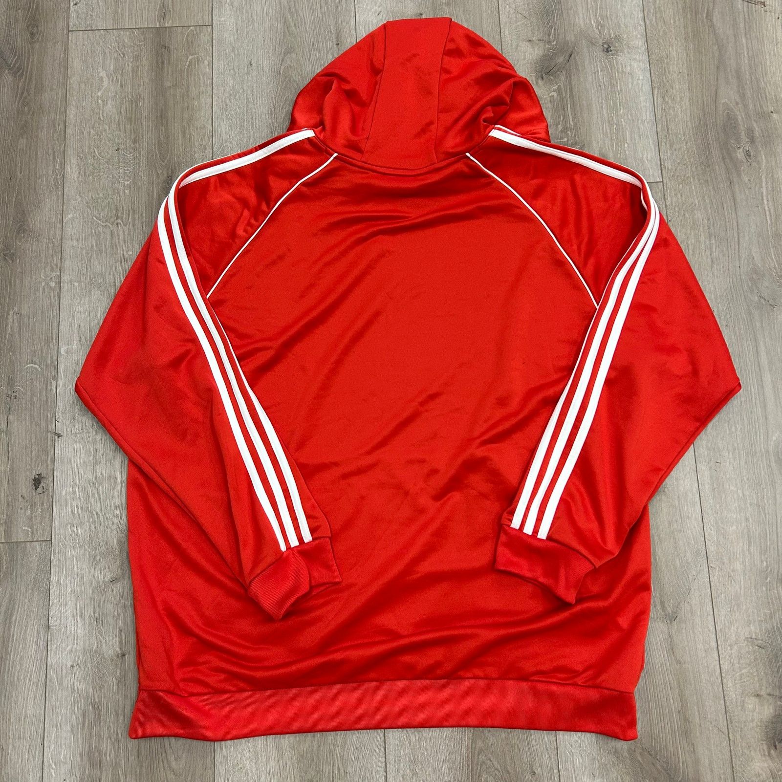 Adidas adidas Red SST 3 Stripes Hoodie Sweater Size XXL 2XL B14 Size US XXL / EU 58 / 5 - 2 Thumbnail