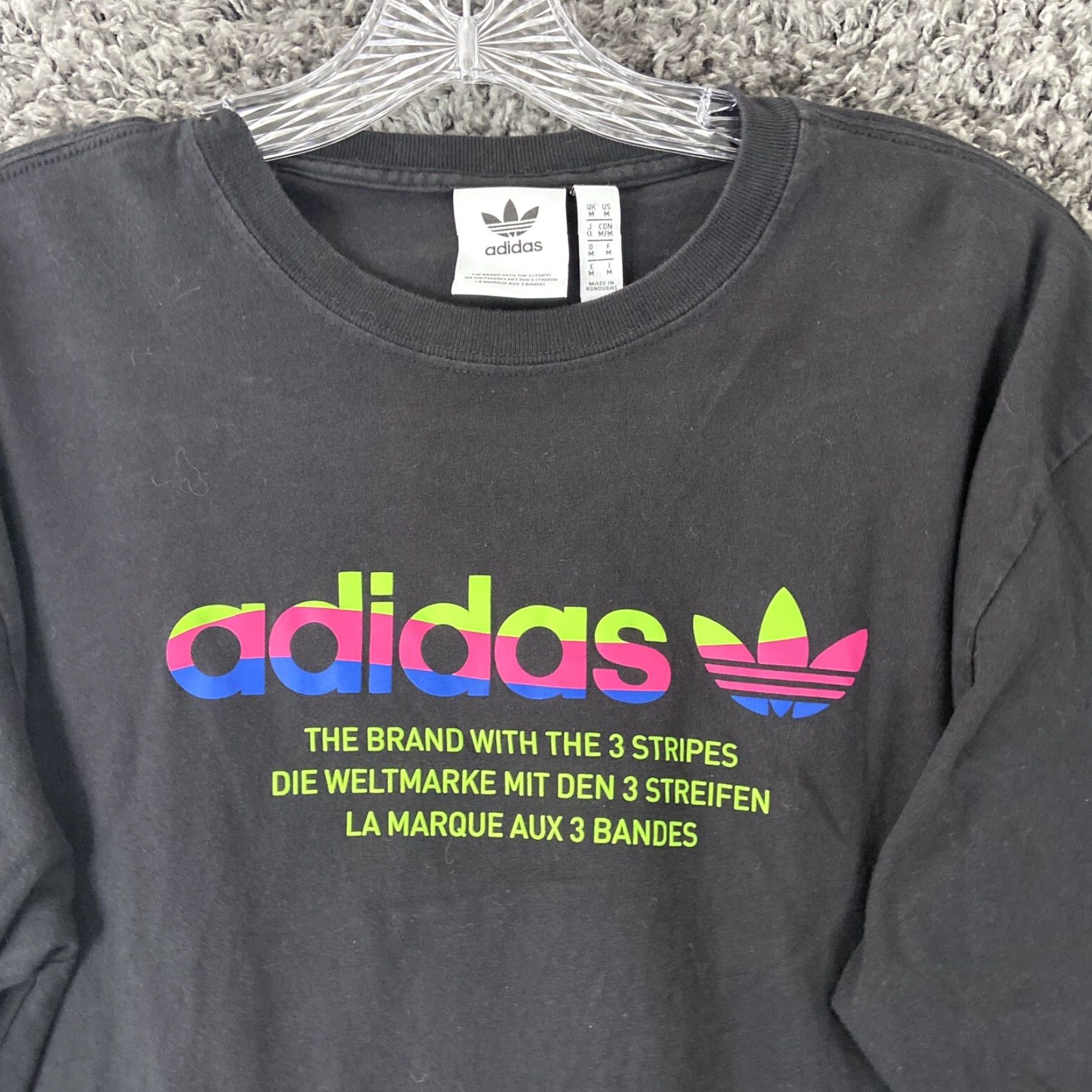 Adidas Adidas Mens Size M Black Long Sleeve Size US M / EU 48-50 / 2 - 6 Thumbnail