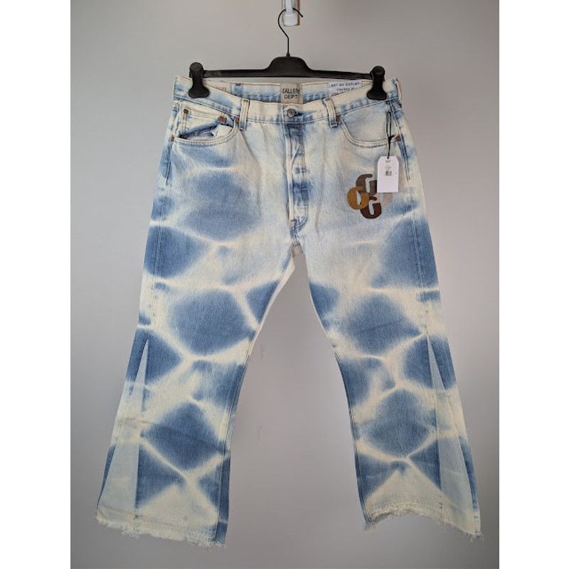 Gallery Dept. o1rshd1 Vintage Levi's Sunfaded G Patch Flare Jeans in Blue Size US 36 / EU 52 - 1 Thumbnail