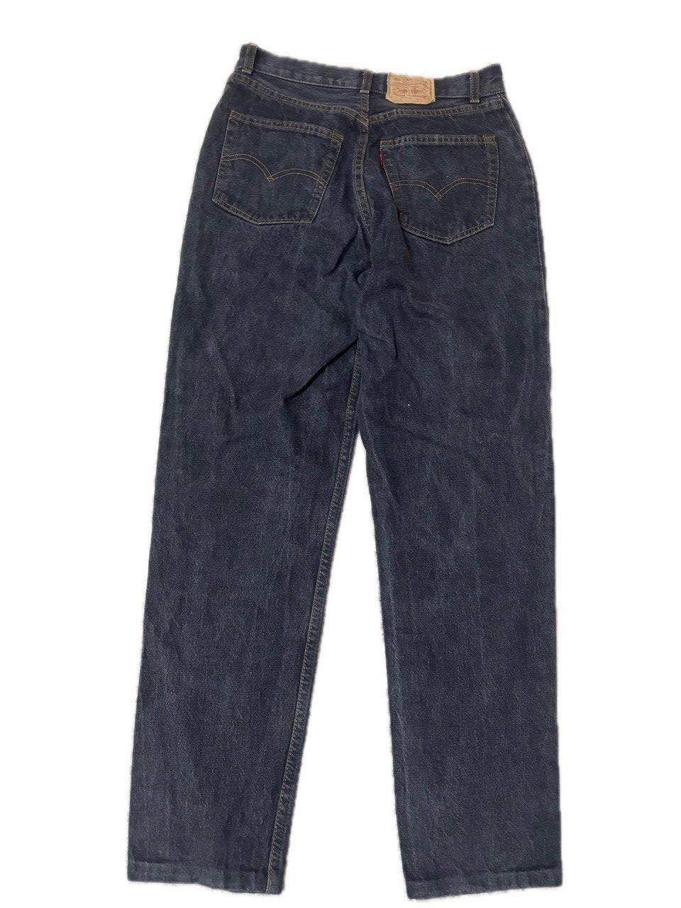 Levi's Vintage Clothing Vintage Levi's 901 High Waisted Skinny Jeans 90s-RARE FRANCE Size 31" - 2 Thumbnail