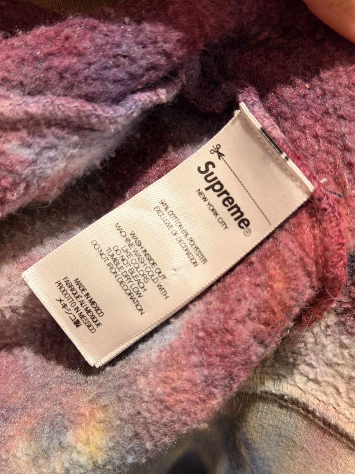 Supreme Supreme Overdyed Small Box Zip Up Hooded Sweatshirt Size US S / EU 44-46 / 1 - 6 Thumbnail