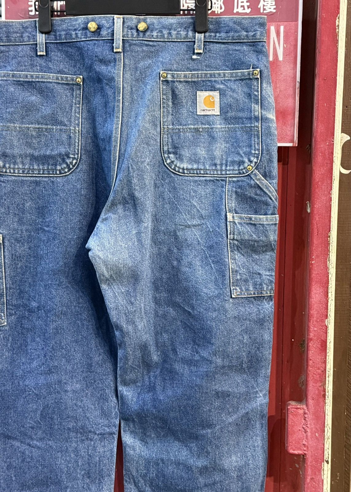 Carhartt Vintage Carhartt B07 DNM double knee carpenter denim 00s Size US 40 / EU 56 - 4 Thumbnail