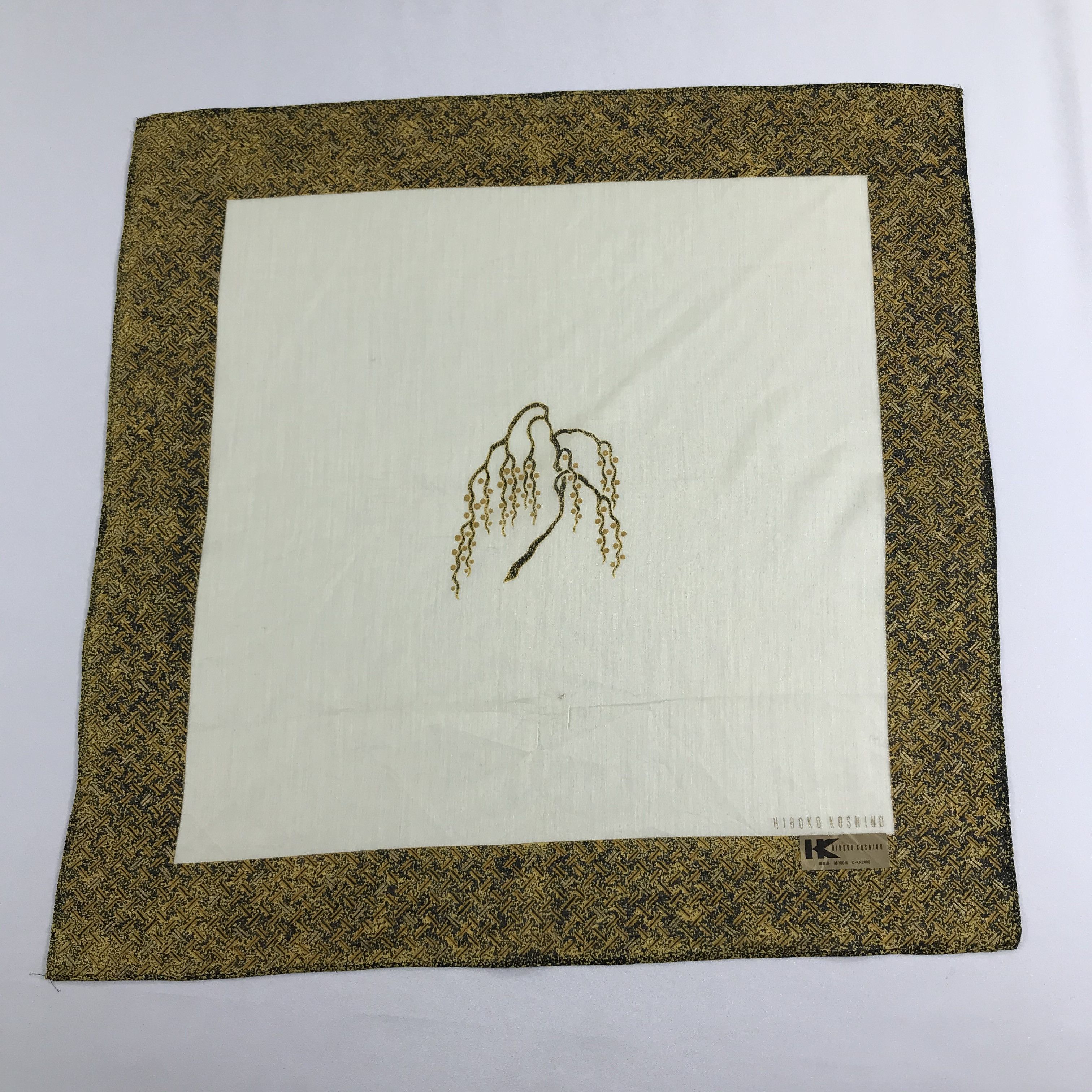 Hiroko Koshino Homme Hiroko Koshino Handkerchief Neckerchief Bandana H1140 Size ONE SIZE - 2 Thumbnail