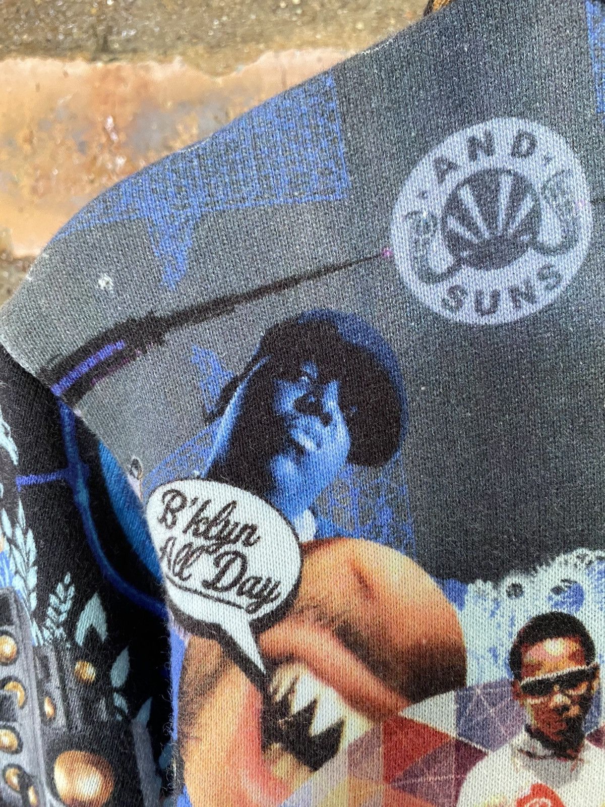 ANDSUNS 🔥🔥RARE!! Andsuns Japan all hip-hop legend fullprint Size US S / EU 44-46 / 1 - 10 Thumbnail