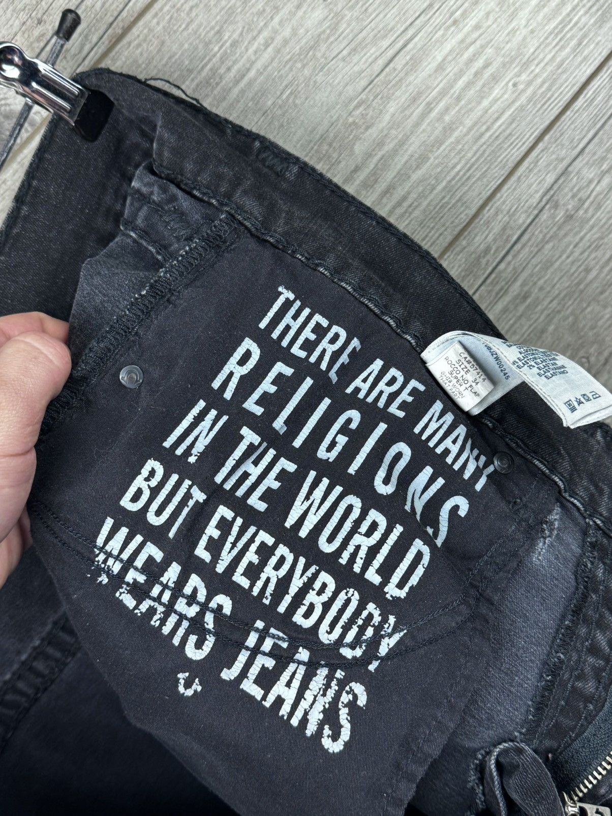 True Religion True Religion Jeans Vintage size 34 Japanese style y2k Size US 34 / EU 50 - 23 Thumbnail