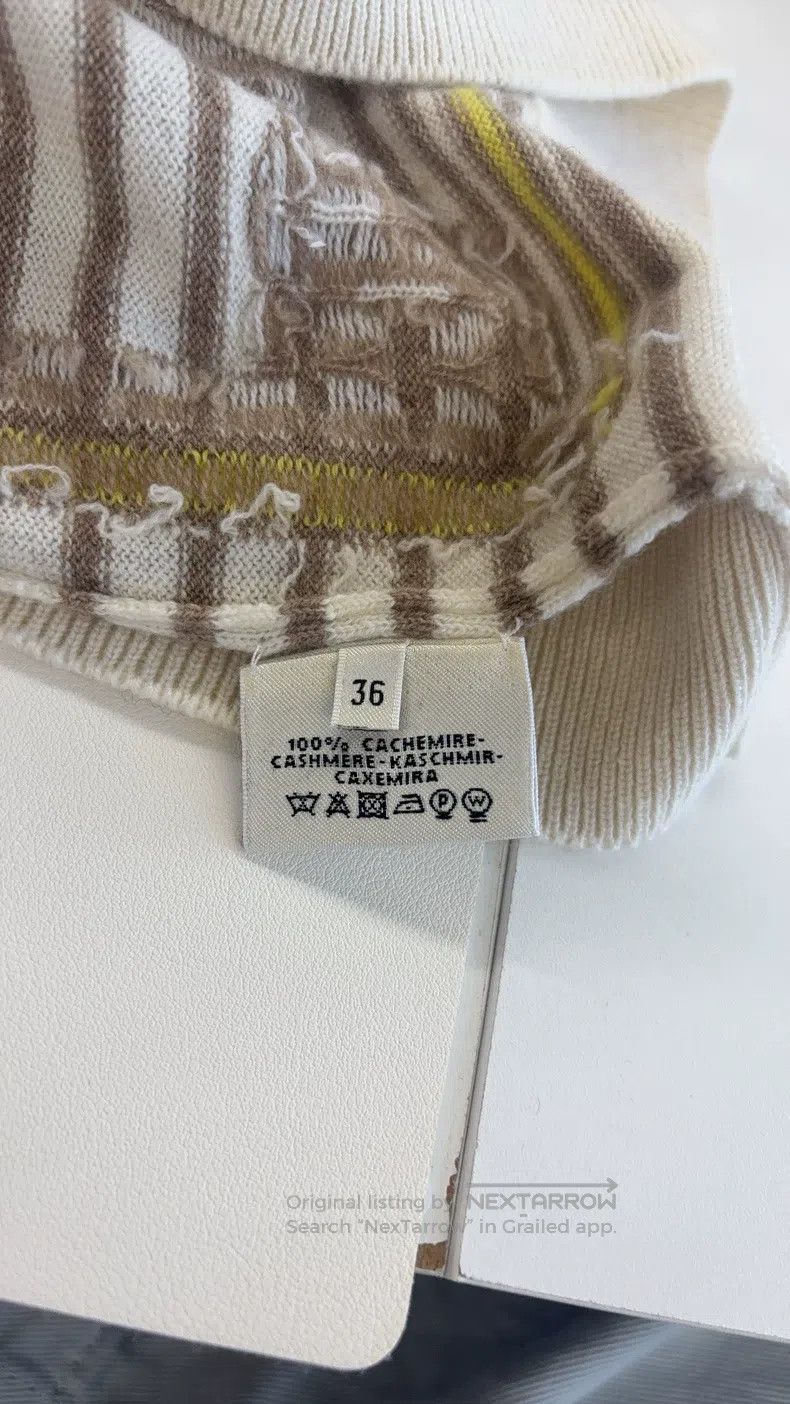Hermes Hermes Cashmere short-sleeve Size XS / US 0-2 / IT 36-38 - 4 Thumbnail