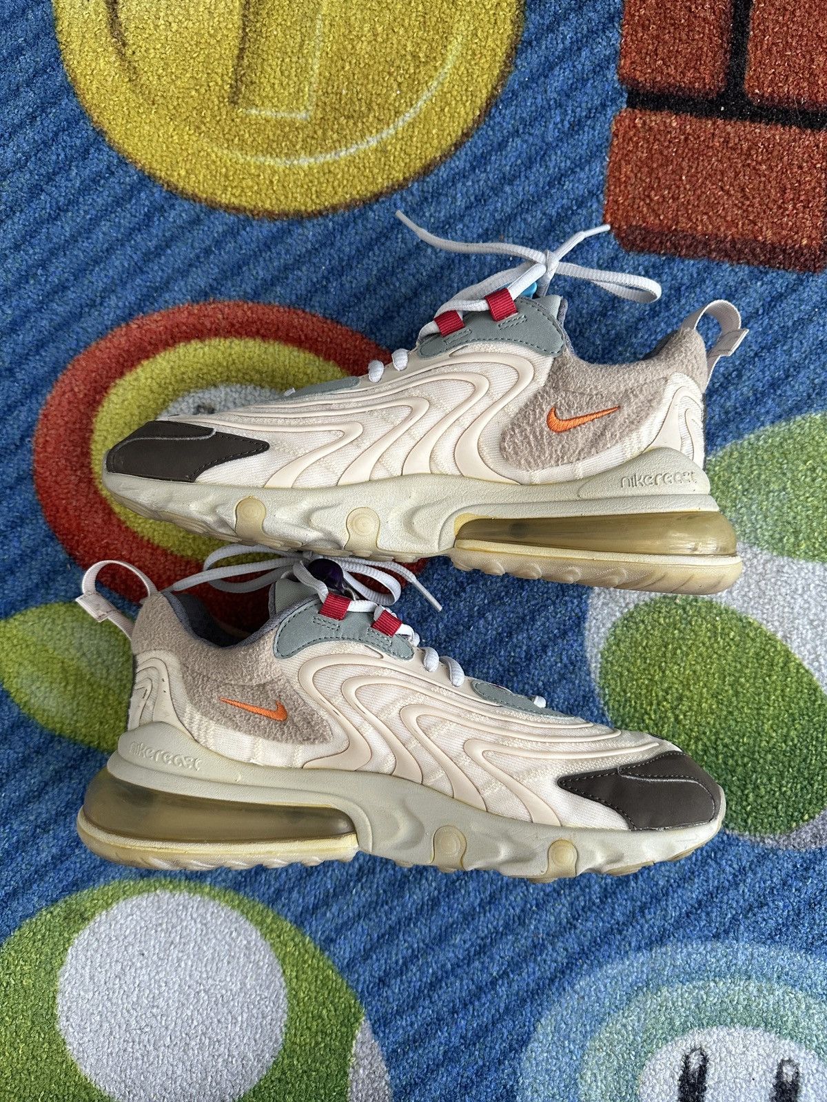 Jordan Brand Nike AirMax 270 React ENG x Travis Scott Cactus Trail Size US 7 / EU 40 - 2 Thumbnail