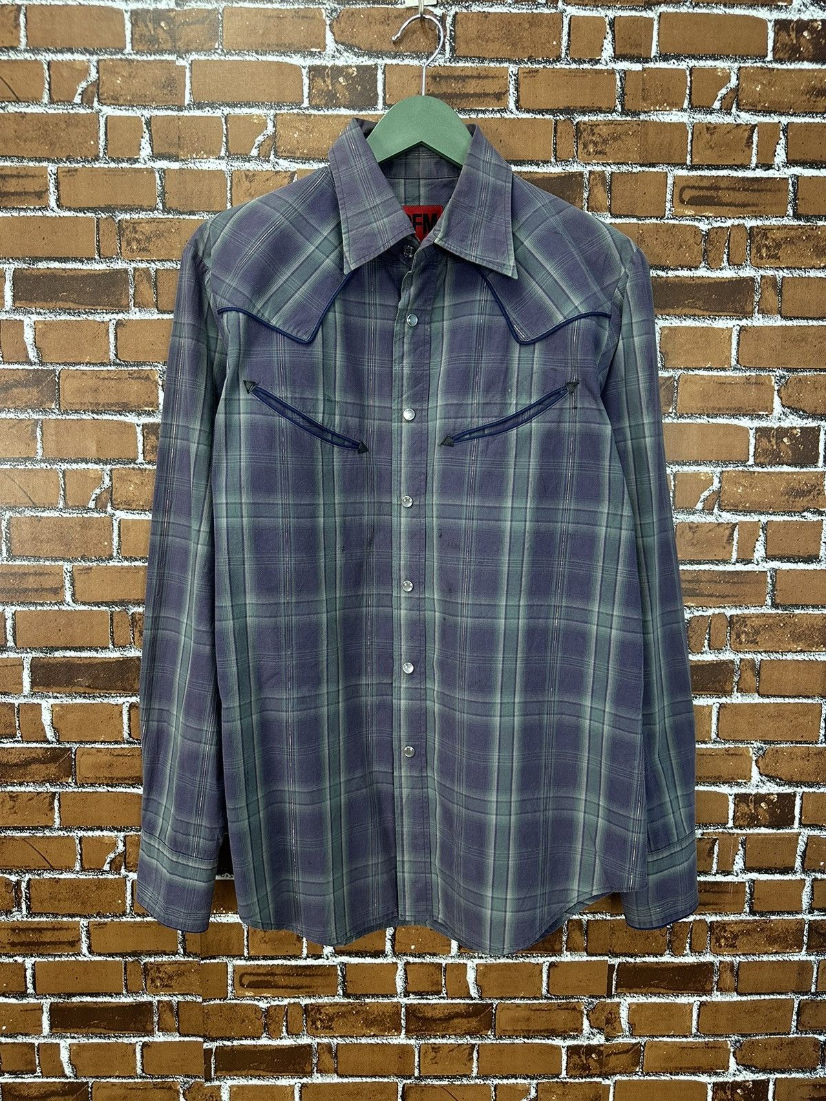 PPFM Vintage PPFM Japan Button Shirt A967 Size US L / EU 52-54 / 3 - 1 Thumbnail