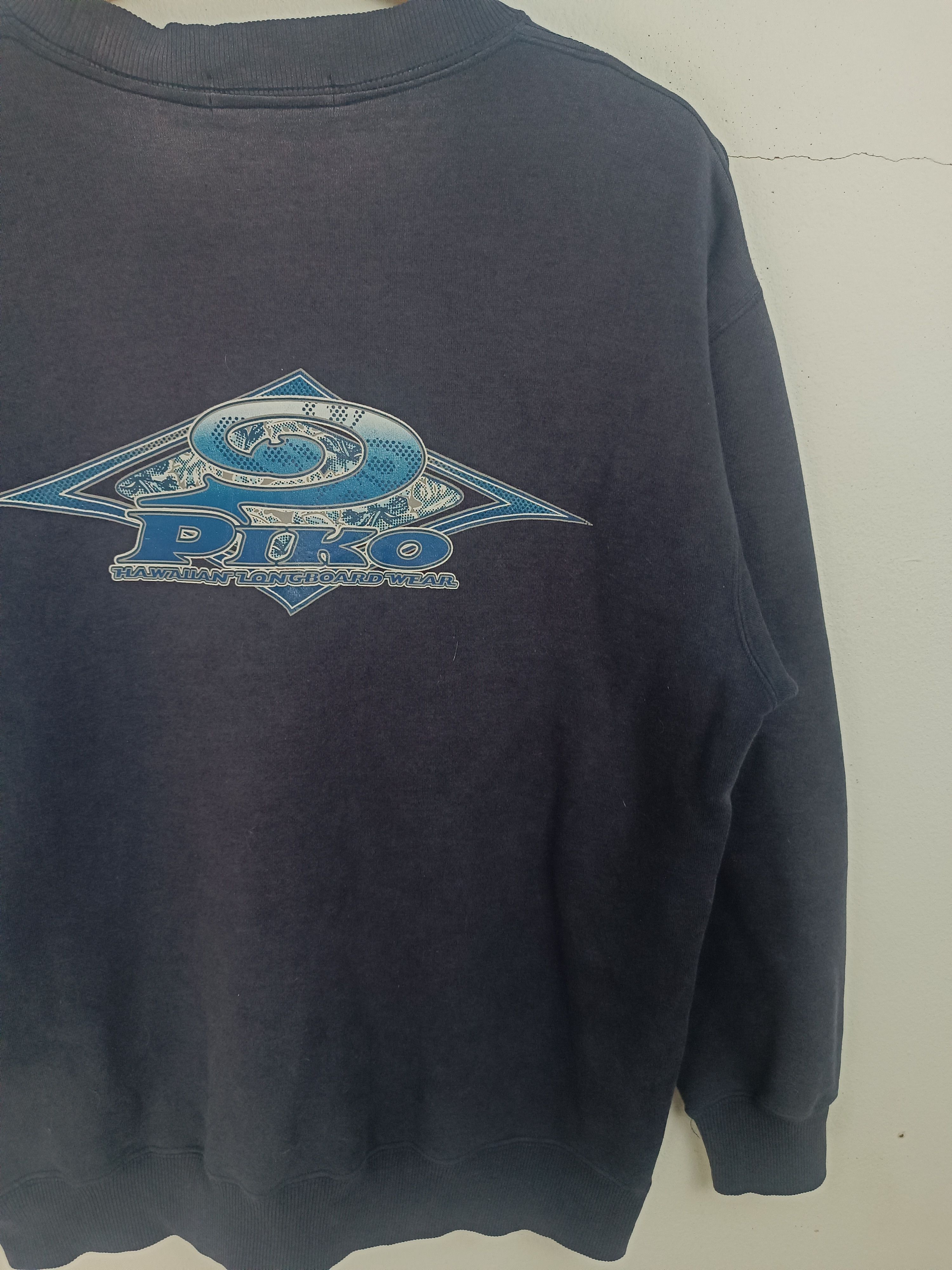 Vintage THRASHED FADED VINTAGE 90'S PIKO LONGBOARD WEAR VERY RARE Size US L / EU 52-54 / 3 - 13 Thumbnail