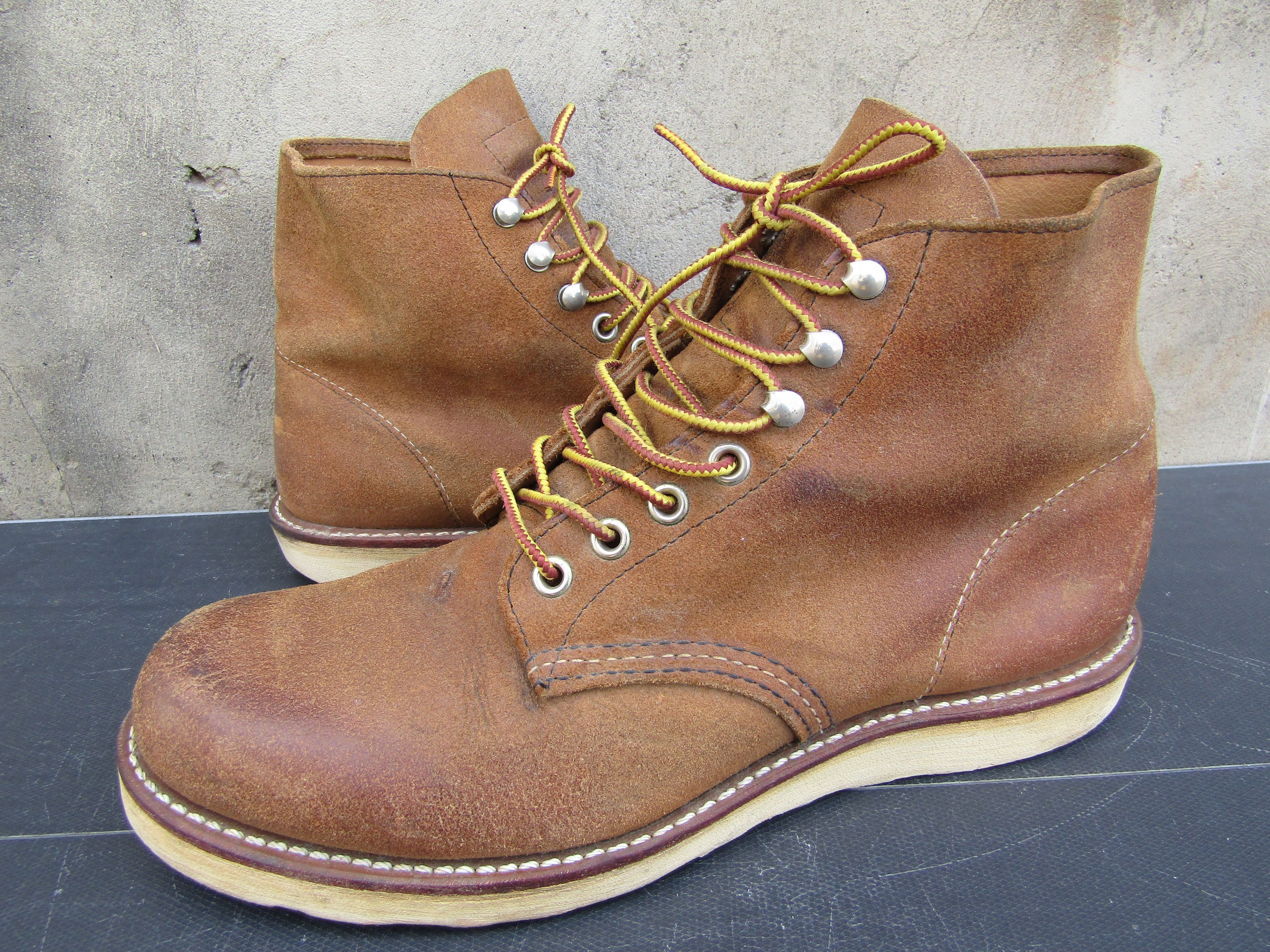 割引購入 Red Vintage × Wing Red Wing Hawthorne in Toe Round 8181 靴