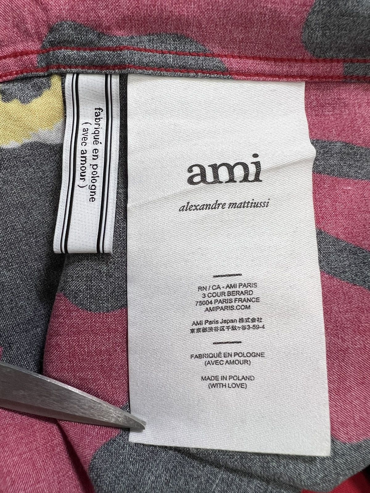 AMI AMI Paris - Floral Print Vacation Shirt Size US M / EU 48-50 / 2 - 17 Thumbnail