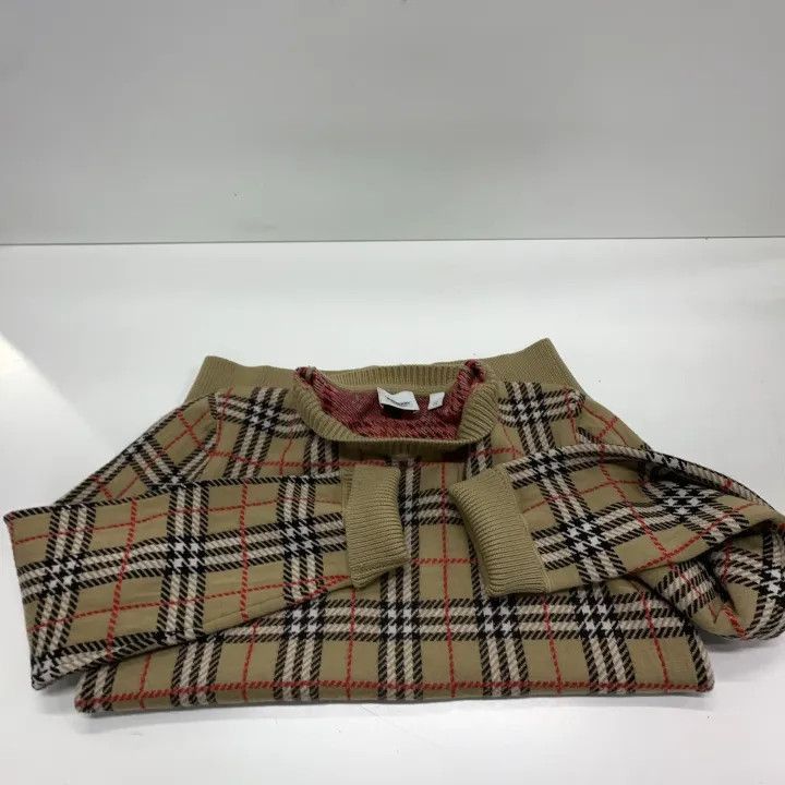 Burberry Burberry Burberry Classic Check Merino Wool Sweater for Me Size US XS / EU 42 / 0 - 5 Thumbnail