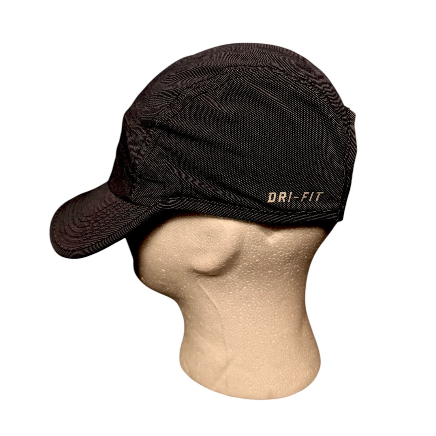 Nike Vintage Y2K Nike Dri-FIT AW84 5 Panel Hat Gray Swoosh Cap Size ONE SIZE - 2 Thumbnail