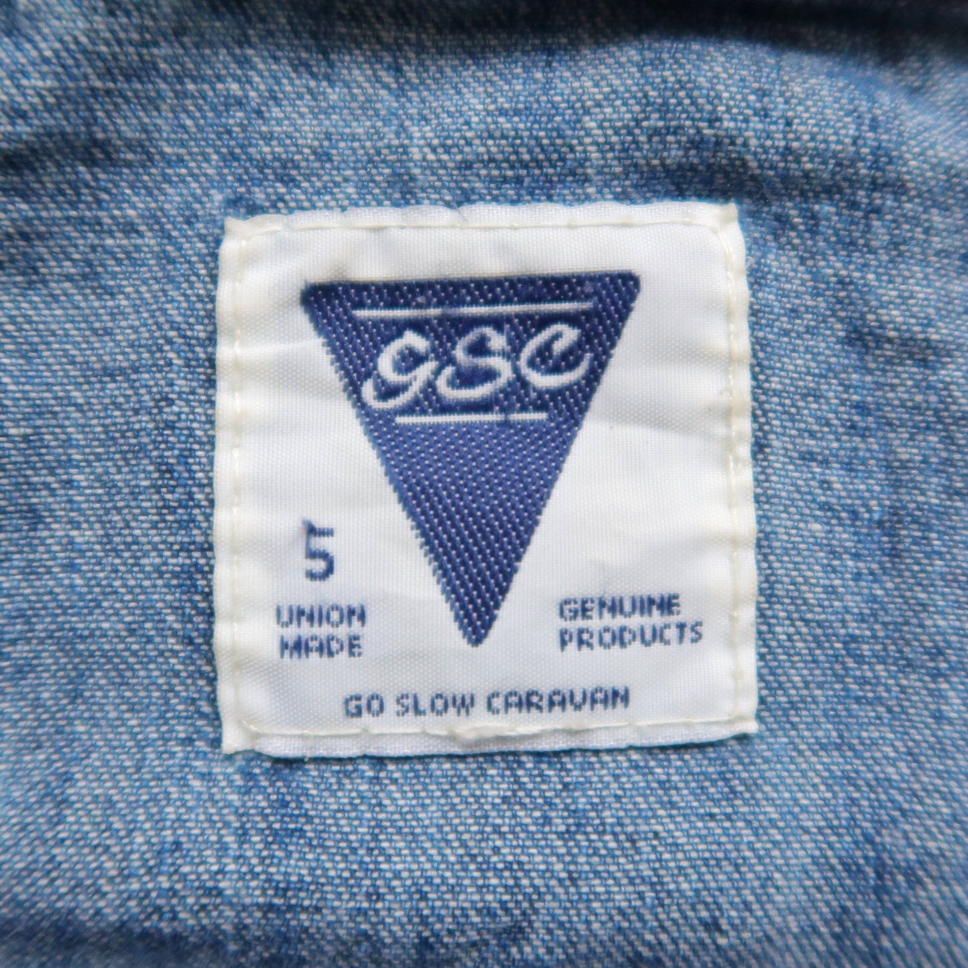 Kapital 90s Kapital GSC Distressed Native Denim Full Zip Hoodie Size US XL / EU 56 / 4 - 4 Thumbnail