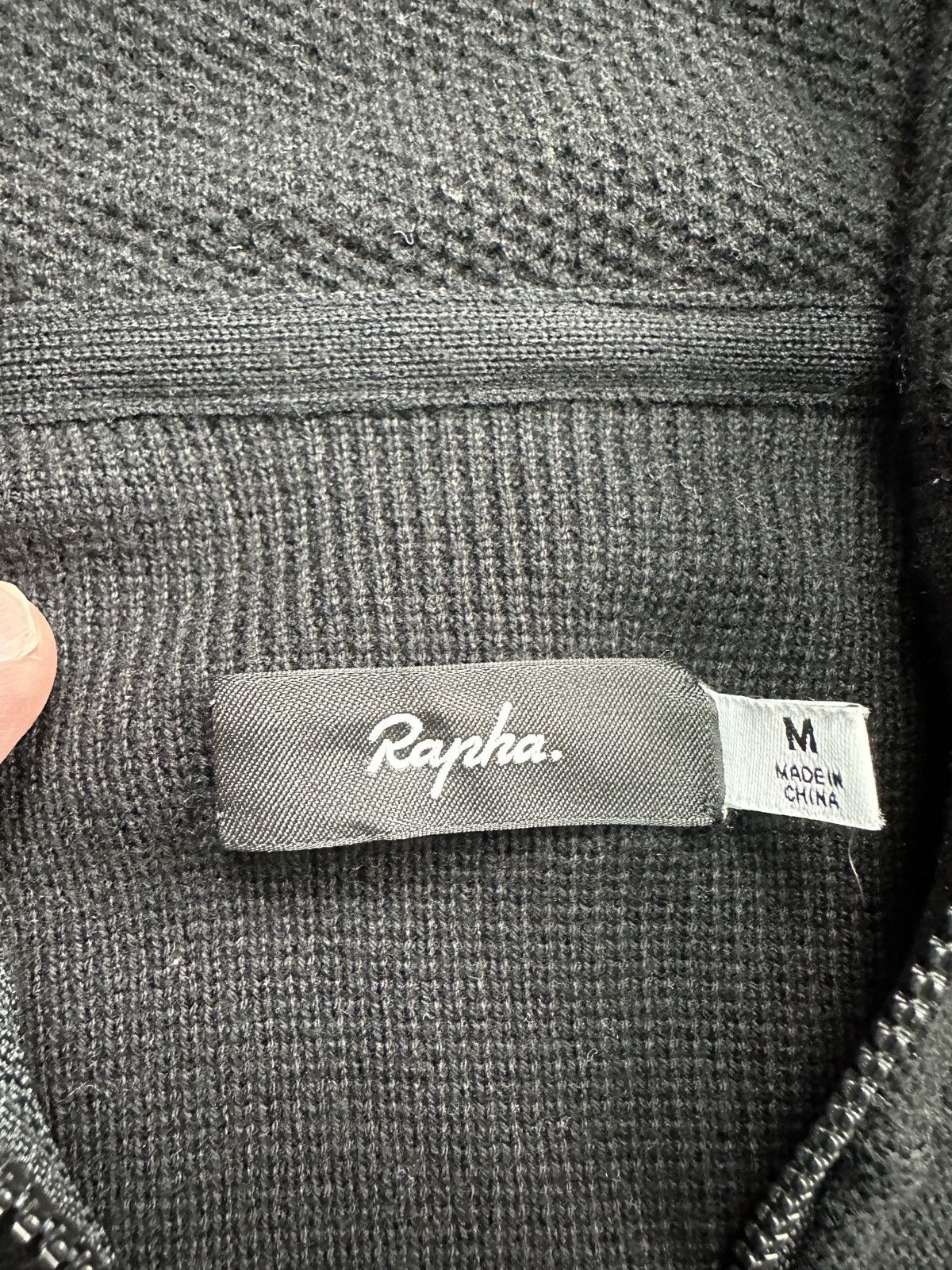 Rapha Rapha Black Cotton/Nylon Hoodie Size M Size US M / EU 48-50 / 2 - 8 Thumbnail