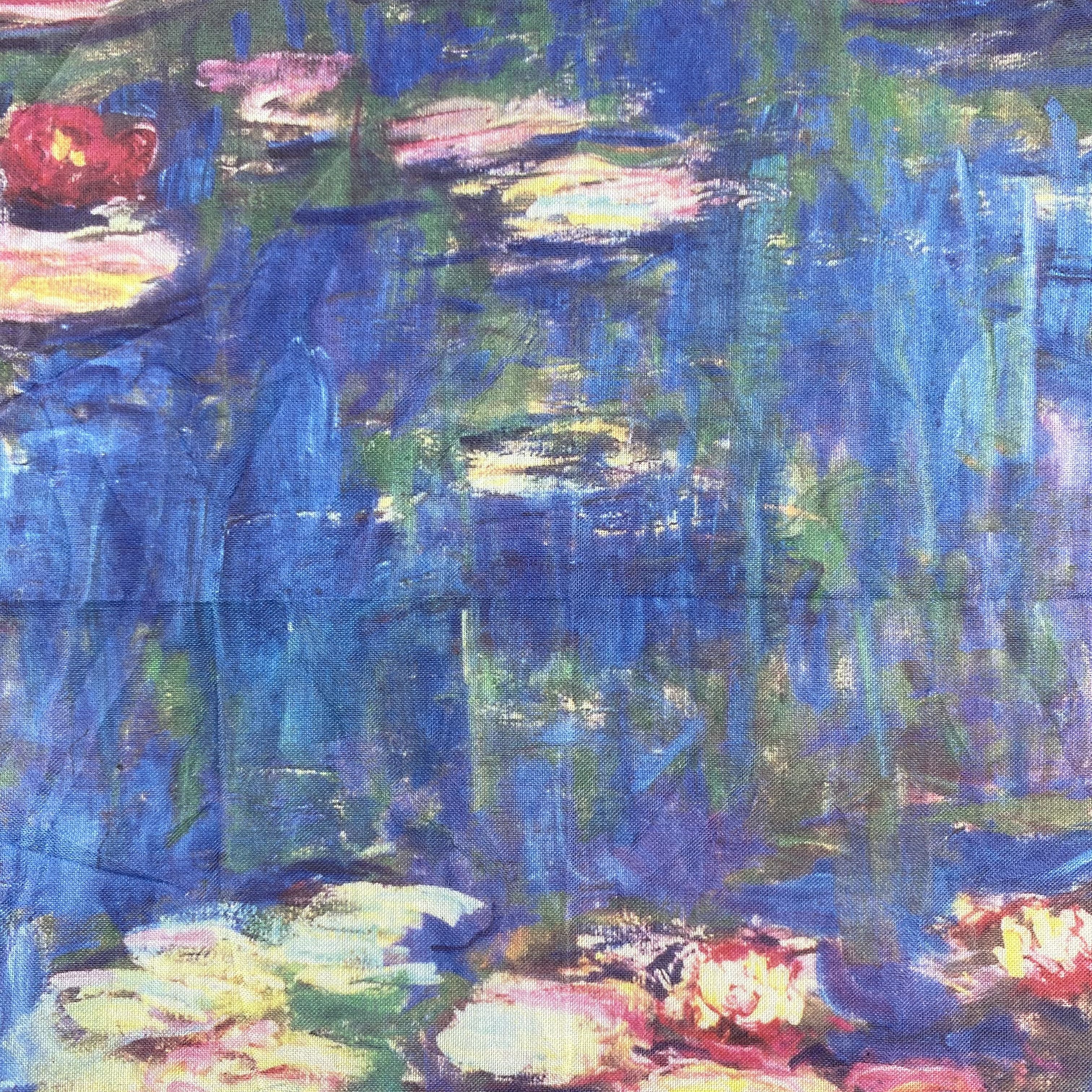 Vintage NWT Claude Monet Bandana/ Handkerchief / Neckerchief Size ONE SIZE - 4 Thumbnail