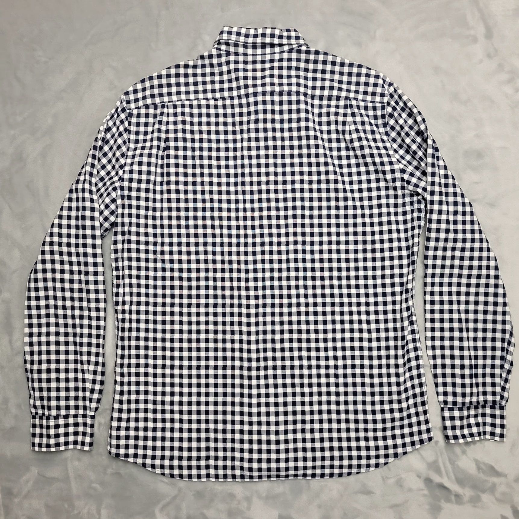 Rodd & Gunn Rodd & Gunn Shirt Mens 2XL Blue White Gingham Check Cotton Casual Sports Fit Shirt Size US XXL / EU 58 / 5 - 7 Thumbnail