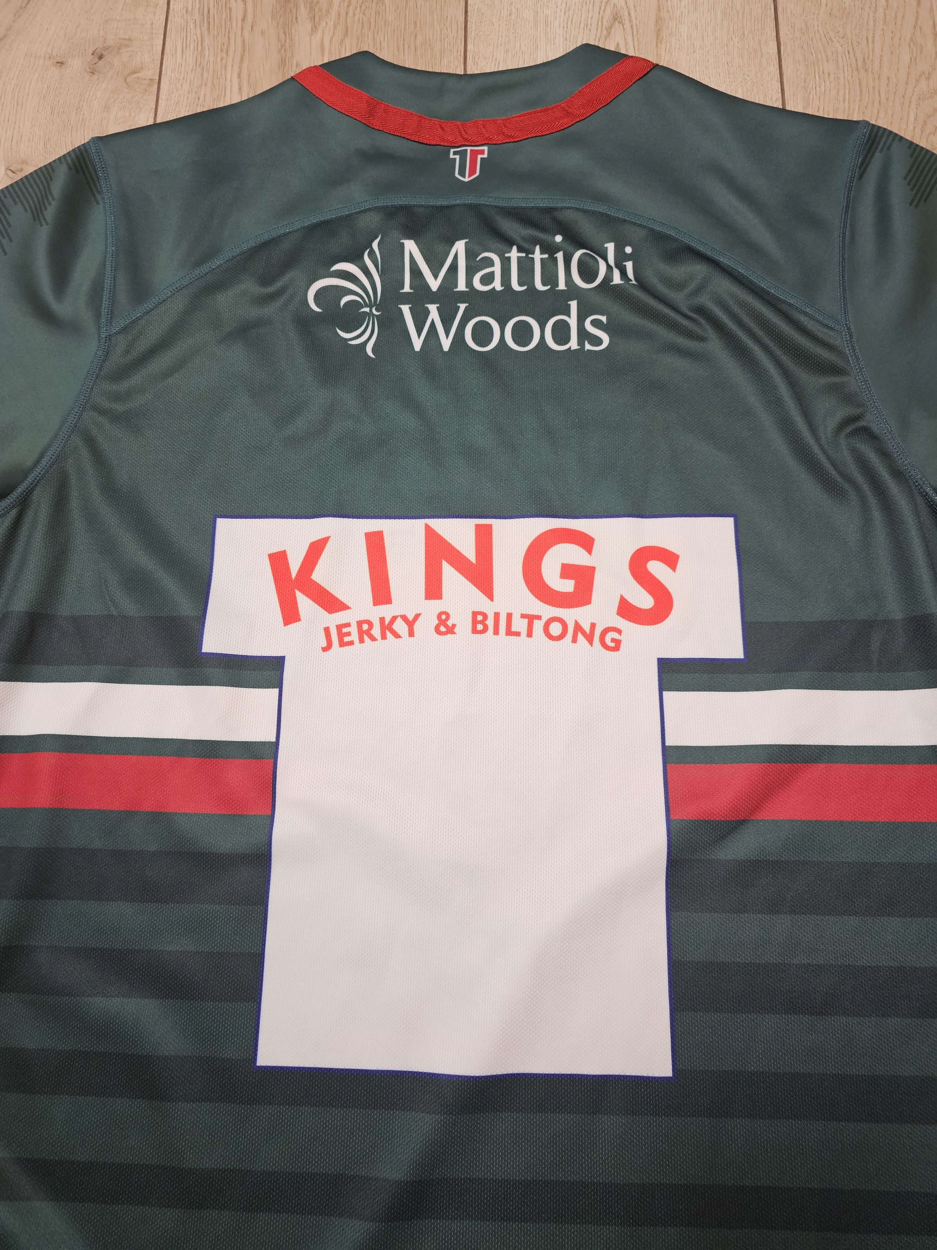 Other LEICESTER TIGERS RUGBY JERSEY ENGLAND RUGBY UNION JERSEY 3XL Size US XXL / EU 58 / 5 - 5 Thumbnail