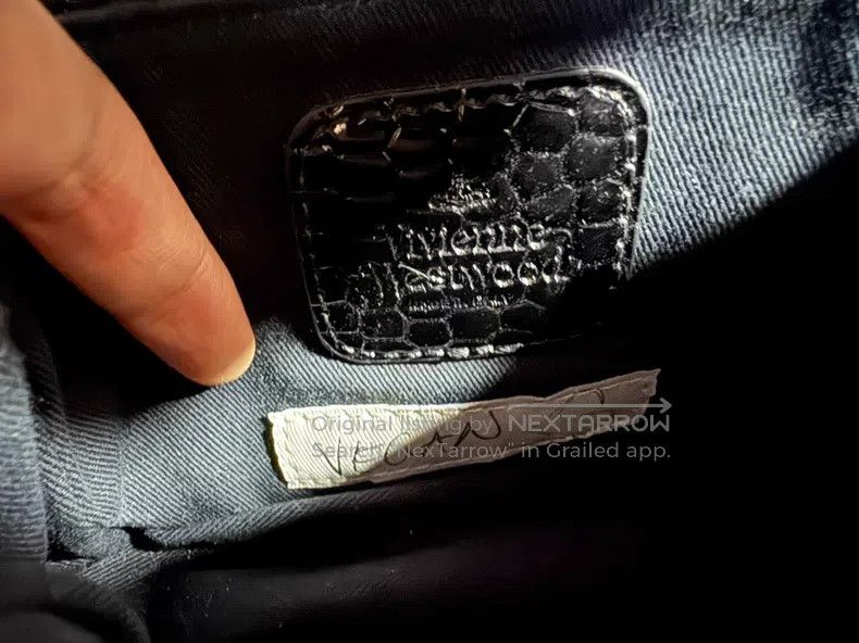 Vivienne Westwood Vivienne Westwood size os Mini Junk Bag, Vintage Crocodile Size ONE SIZE - 6 Thumbnail