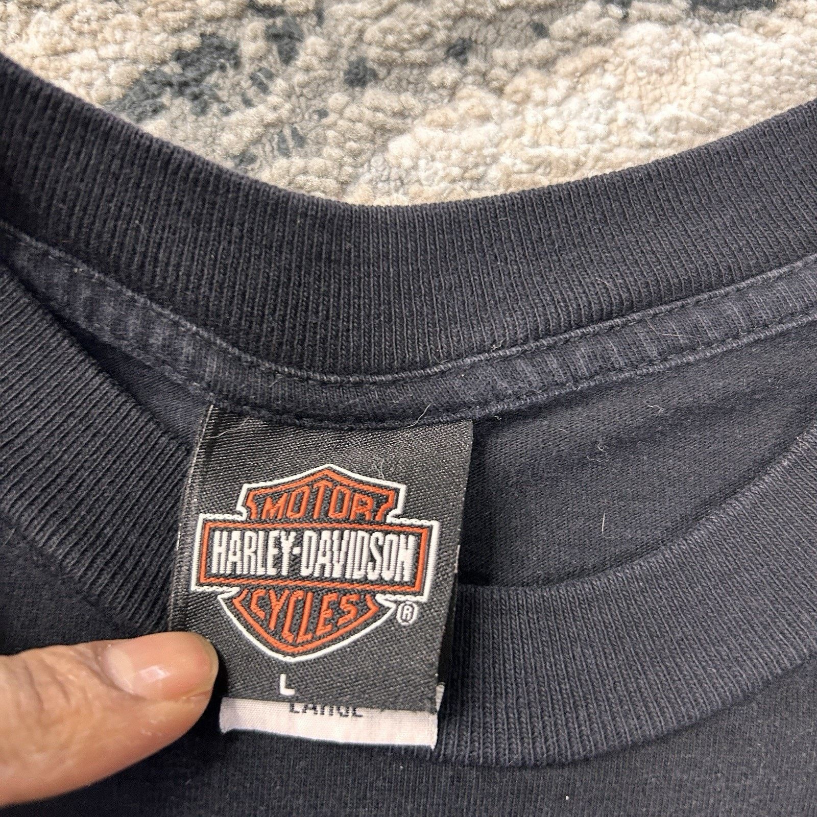 & Other Stories Vintage 2007 Harley-Davidson Las Vegas Free Spirit Eagle L Size US L / EU 52-54 / 3 - 7 Thumbnail