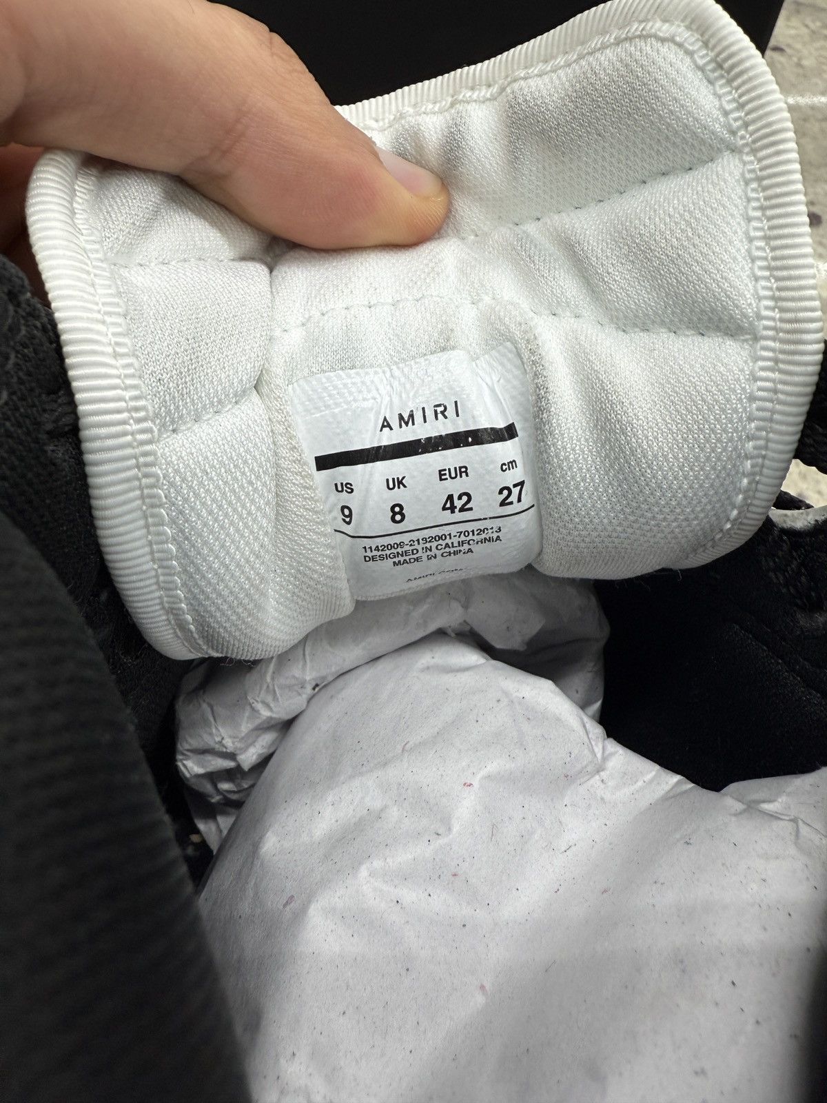Amiri Amiri Skeleton Hightop Sneakers Size US 9 / EU 42 - 6 Thumbnail