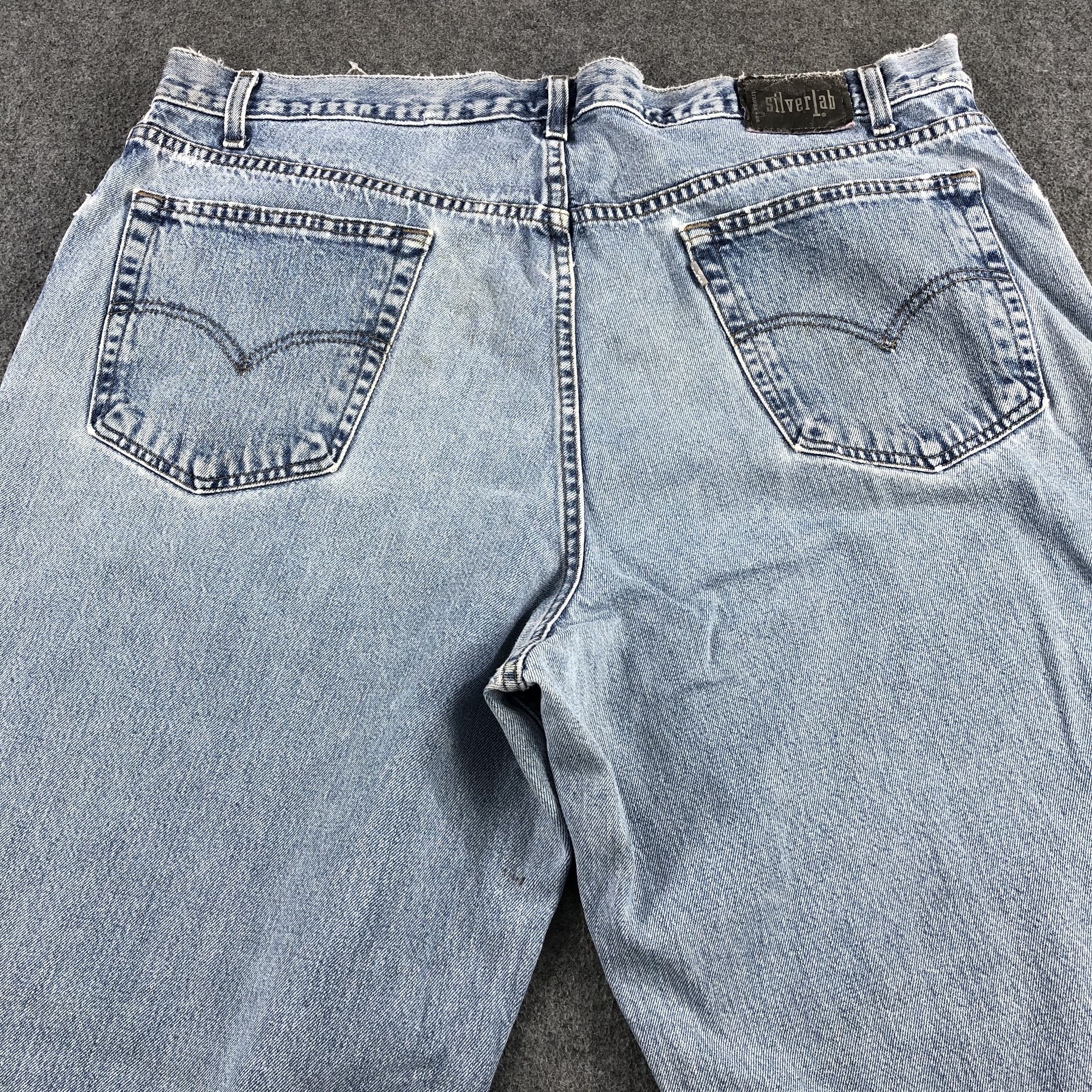 Levi's 90s Vintage Levis Silver Tab Baggy Jeans-J1677 Size US 43 - 4 Thumbnail