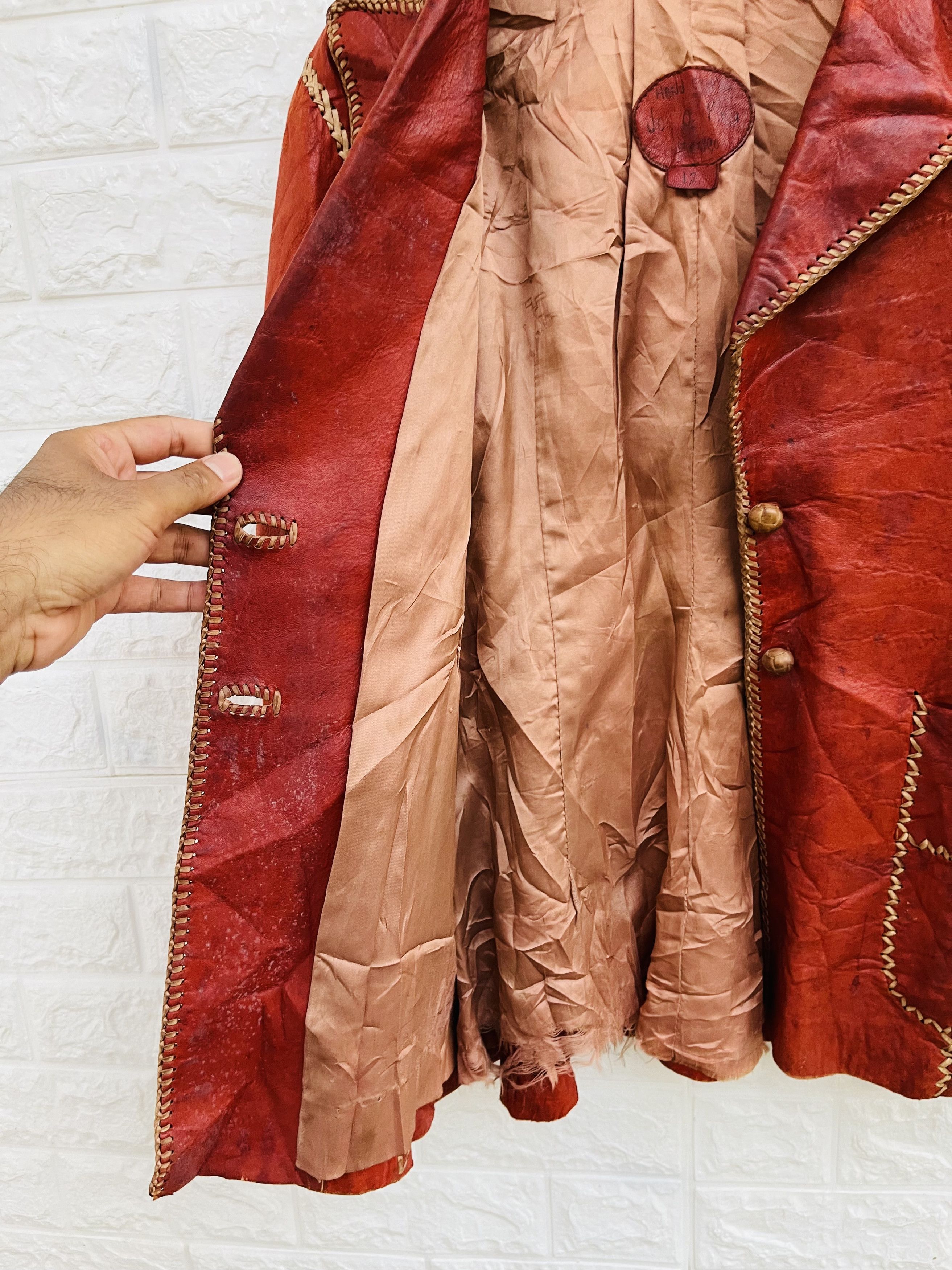 Japanese Brand × Vintage Vintage Jo O Key Maxico Hand Made Leather Jacket Size US M / EU 48-50 / 2 - 7 Thumbnail