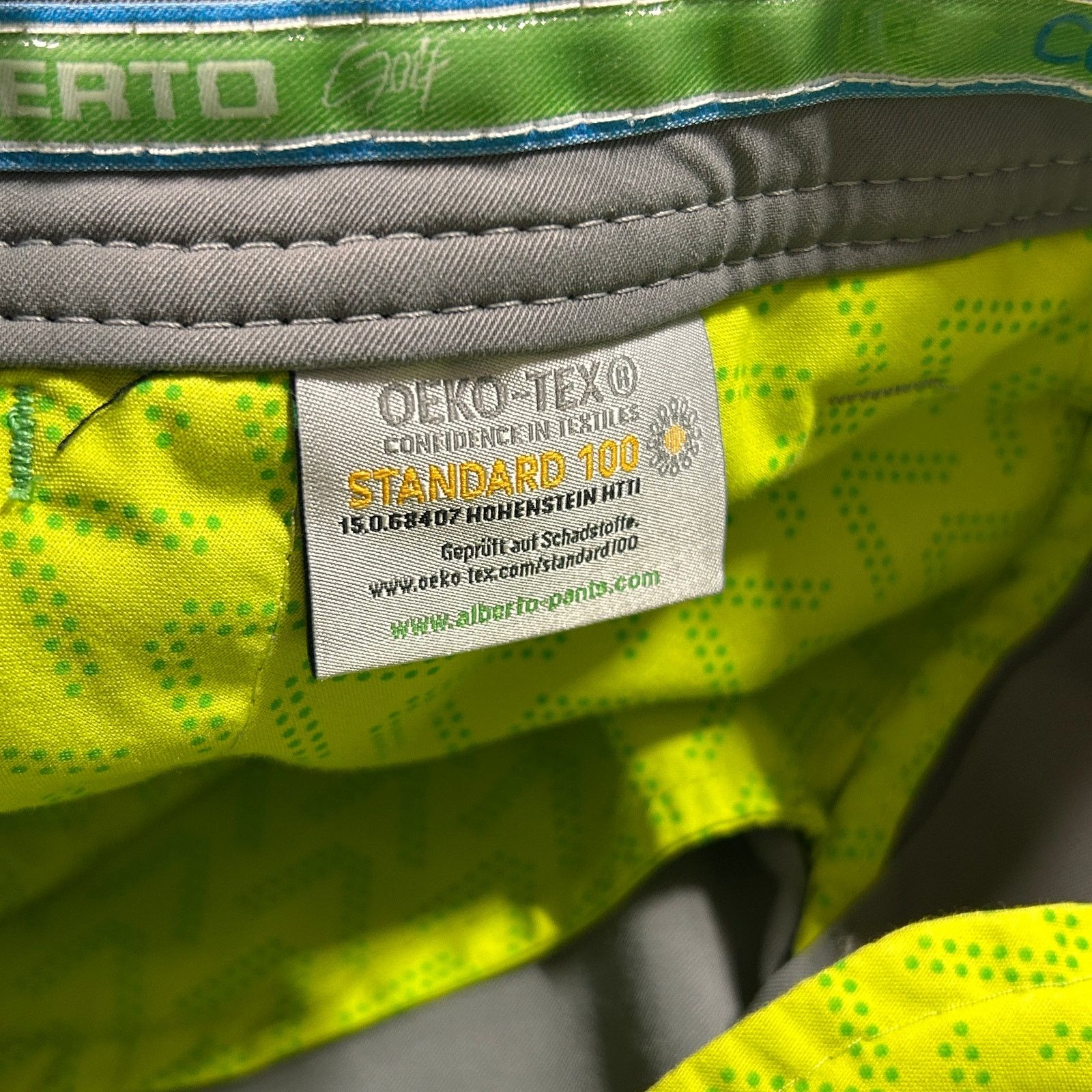 Alberto Alberto Golf Rookie 3xDRY regular fit chino pants mens 33x31 Size US 33 - 10 Thumbnail