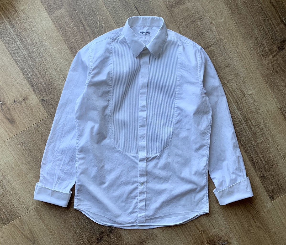 Vintage × Yves Saint Laurent Vintage Yves Saint Laurent shirt Size US M / EU 48-50 / 2 - 2 Thumbnail