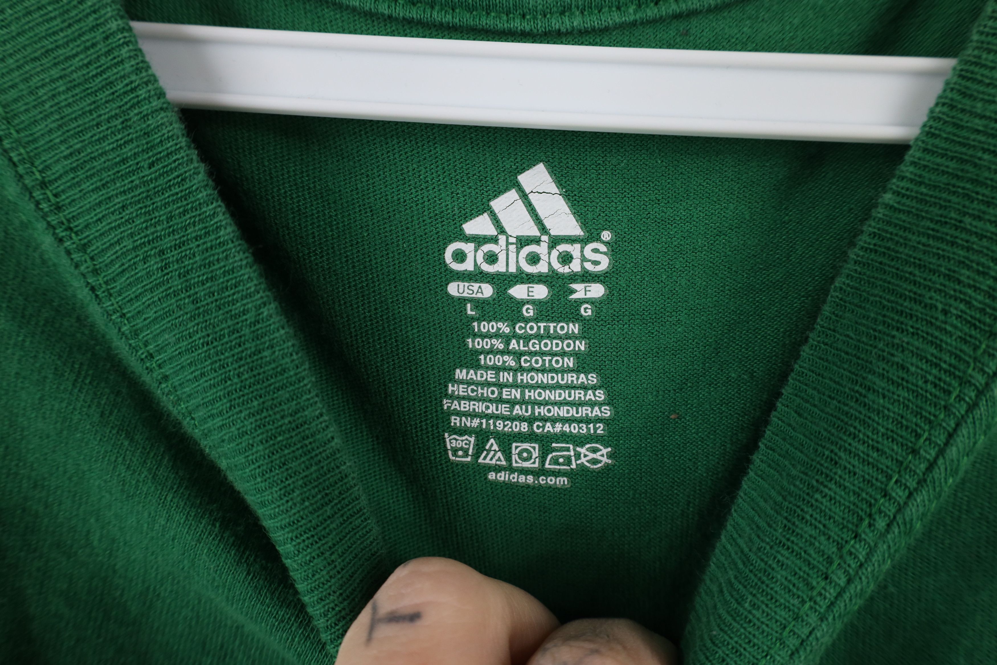 Adidas × Vintage Vintage Adidas Championship Notre Dame Football T-Shirt Size US L / EU 52-54 / 3 - 7 Thumbnail