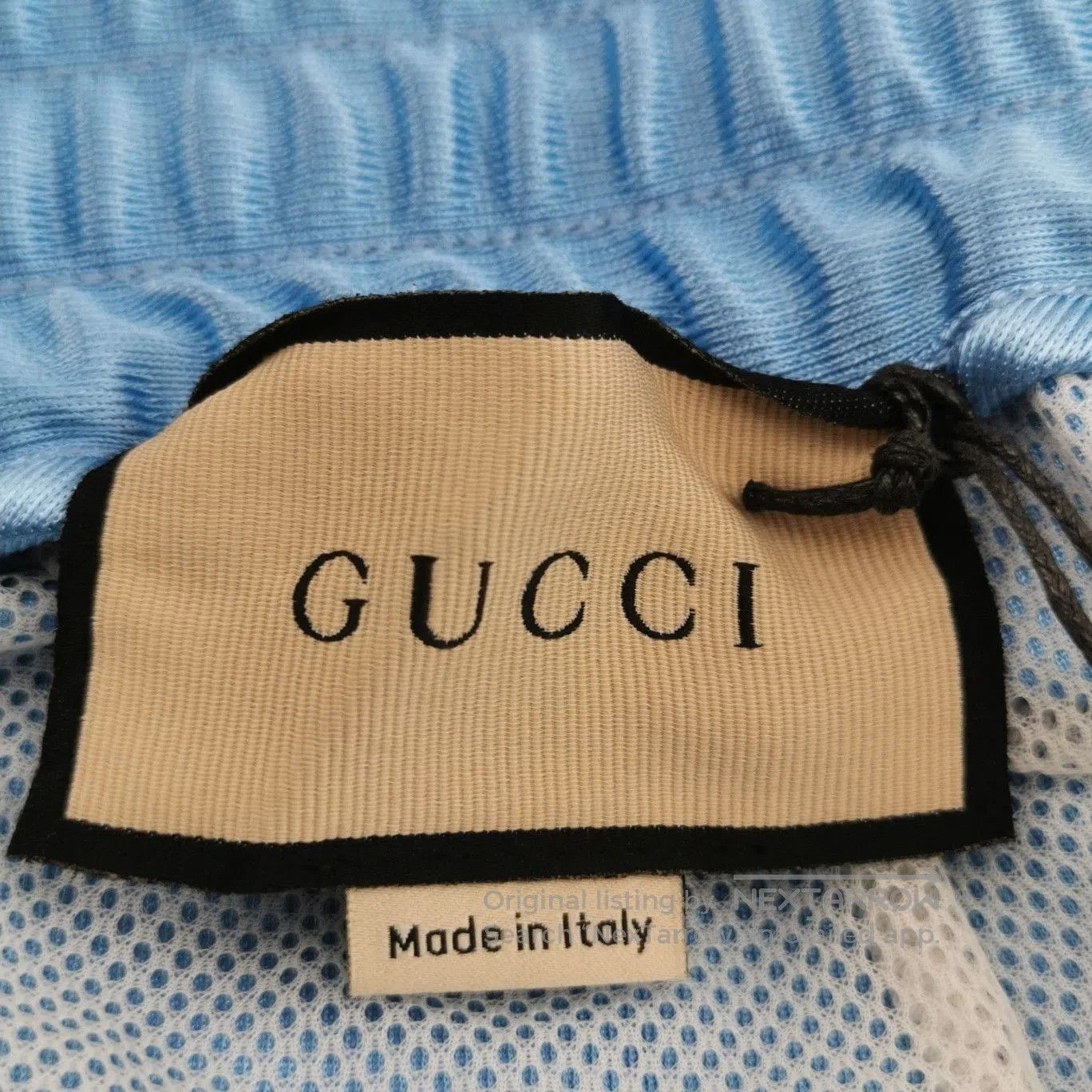 Gucci Gucci x Adidas Blue Striped Track Pants. Size US 44 / EU 60 - 2 Thumbnail