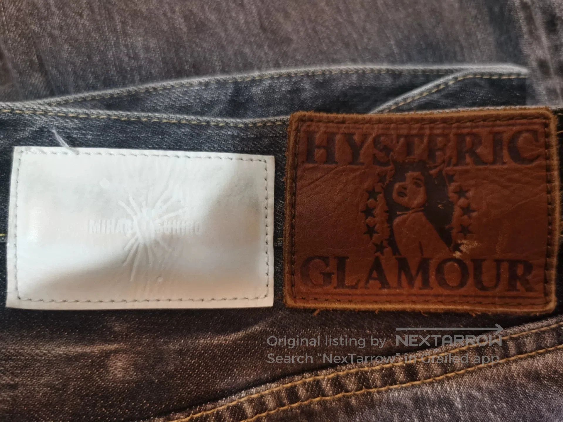Hysteric Glamour hysteric glamour x mihara yasuhiro black jeans. Size US 31 - 6 Thumbnail