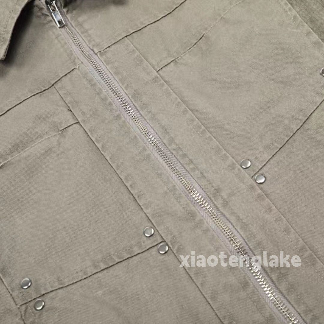 Vintage Utility skate hiphop yuppie loose faded cargo jacket Size US L / EU 52-54 / 3 - 4 Thumbnail