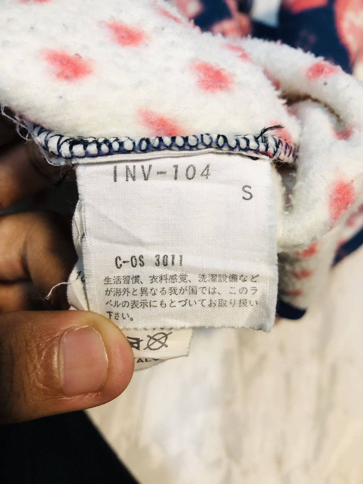 Invicta × Vintage Vintage Invicta Printed Design Hoodie (7) Size US S / EU 44-46 / 1 - 7 Thumbnail