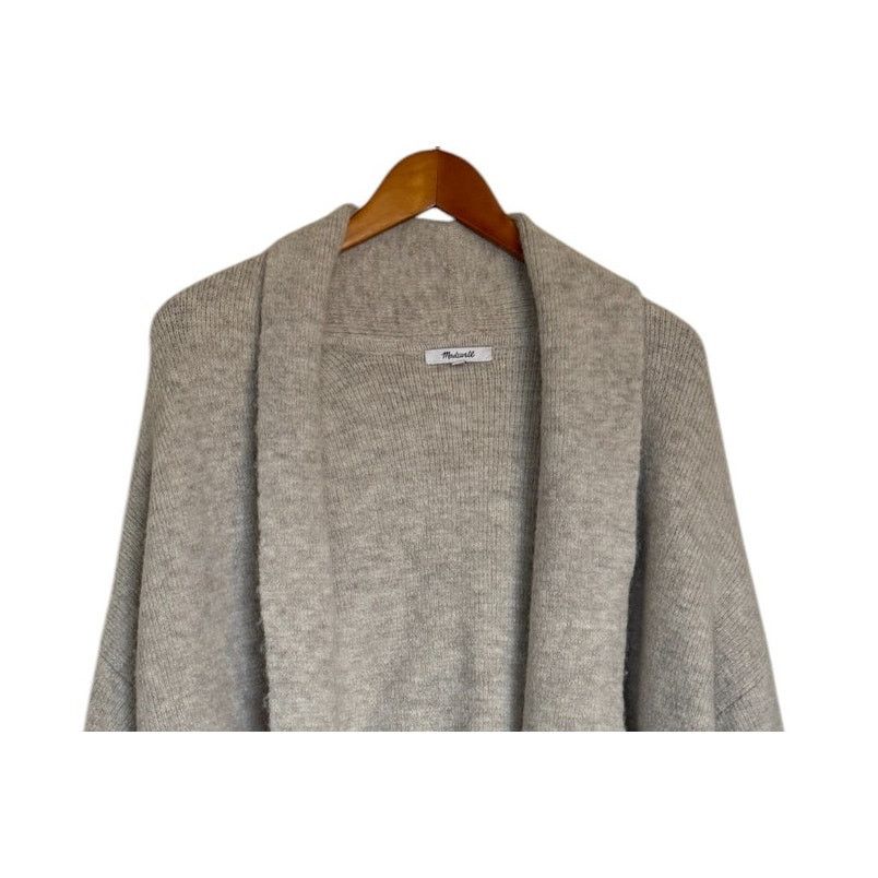 Madewell Madewell Cardigan Women Small Beige Wool Alpaca Blend Preppy Size S / US 4 / IT 40 - 2 Thumbnail