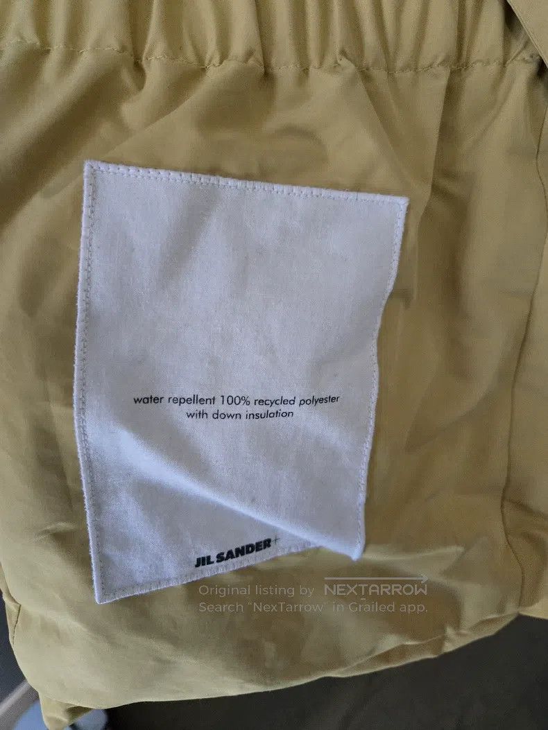 Jil Sander Jil Sander size 32 Ginger Yellow Down Jacket, Very Charming Size S / US 4 / IT 40 - 4 Thumbnail