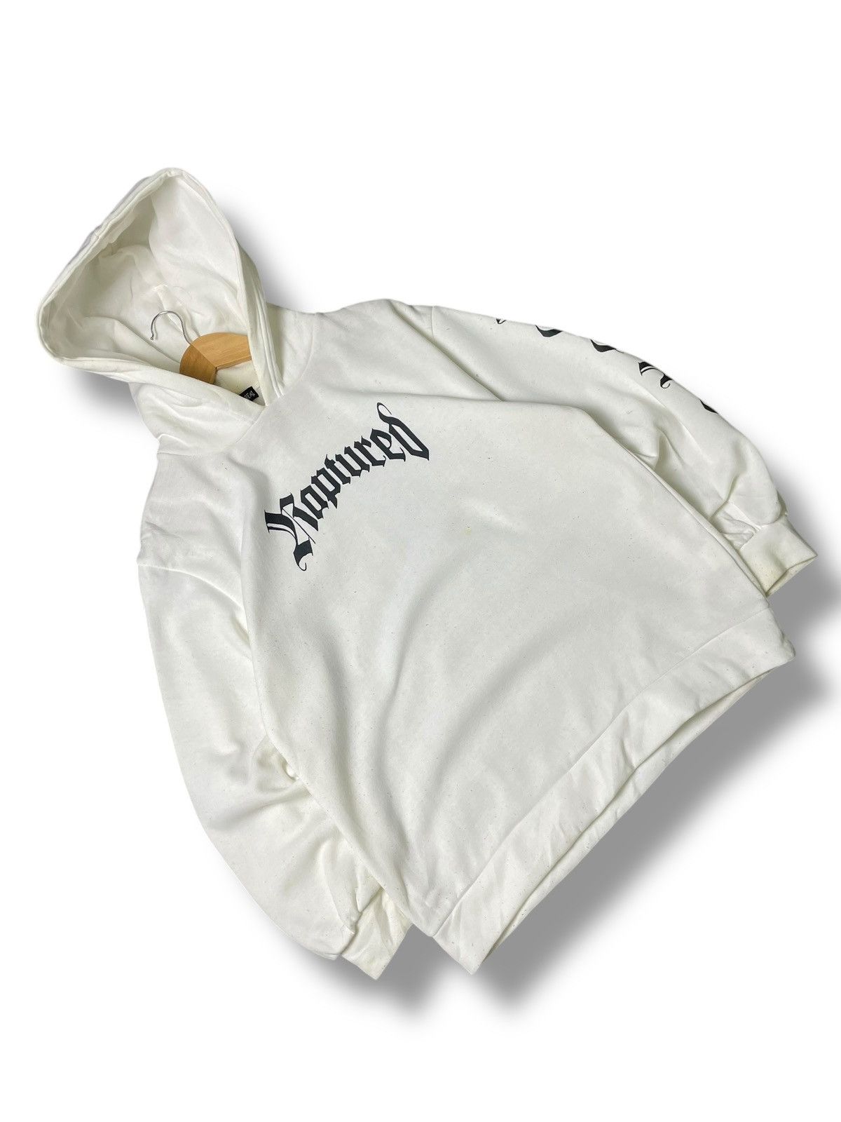 Japanese Brand Rad Four Real Brand Raptured Spellout Hoodies (62) Size US M / EU 48-50 / 2 - 4 Thumbnail