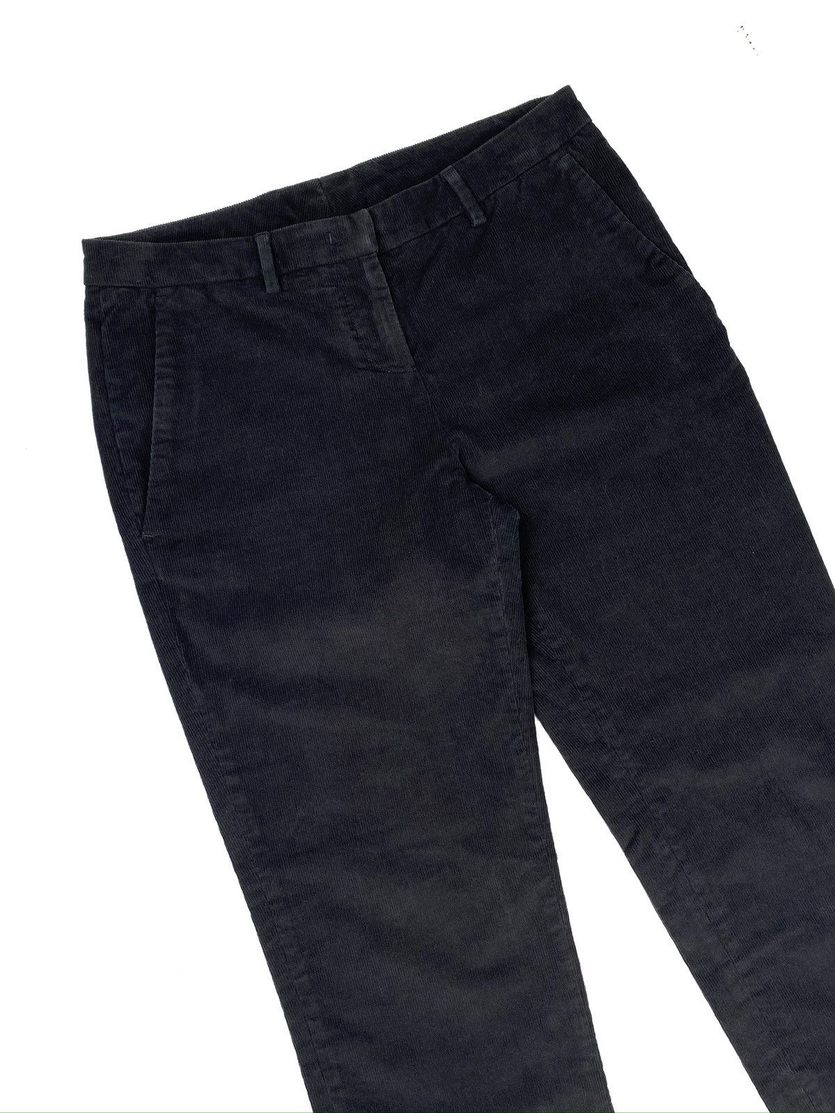 Moncler MONCLER WOMEN CORDUROY CHINO PANTS PURPLE EGGPLANT IT 40 S Size 27" / US 4 / IT 40 - 3 Thumbnail