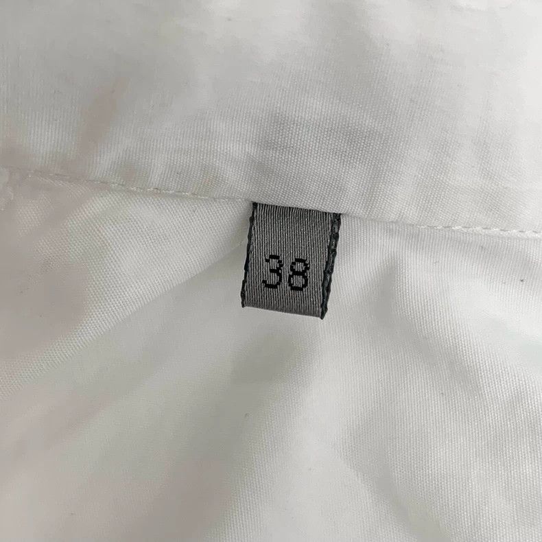 Dior Dior Size 38 Pointed collar design white lapel long-sleeved Size US XXS / EU 40 - 6 Thumbnail